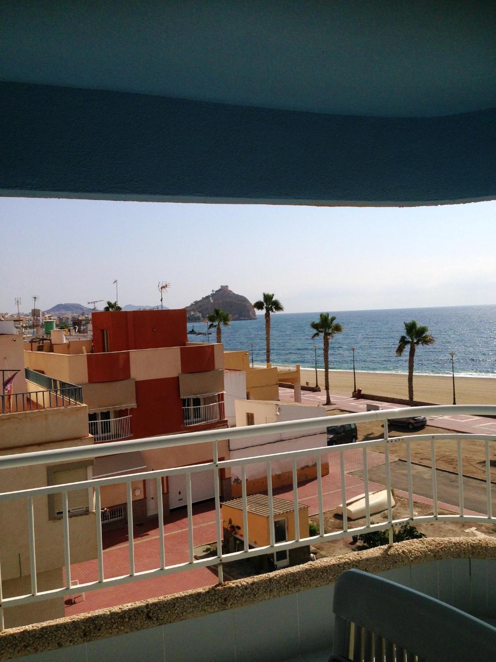 Spacious Apartment in Aguilas with Sea View and Pool