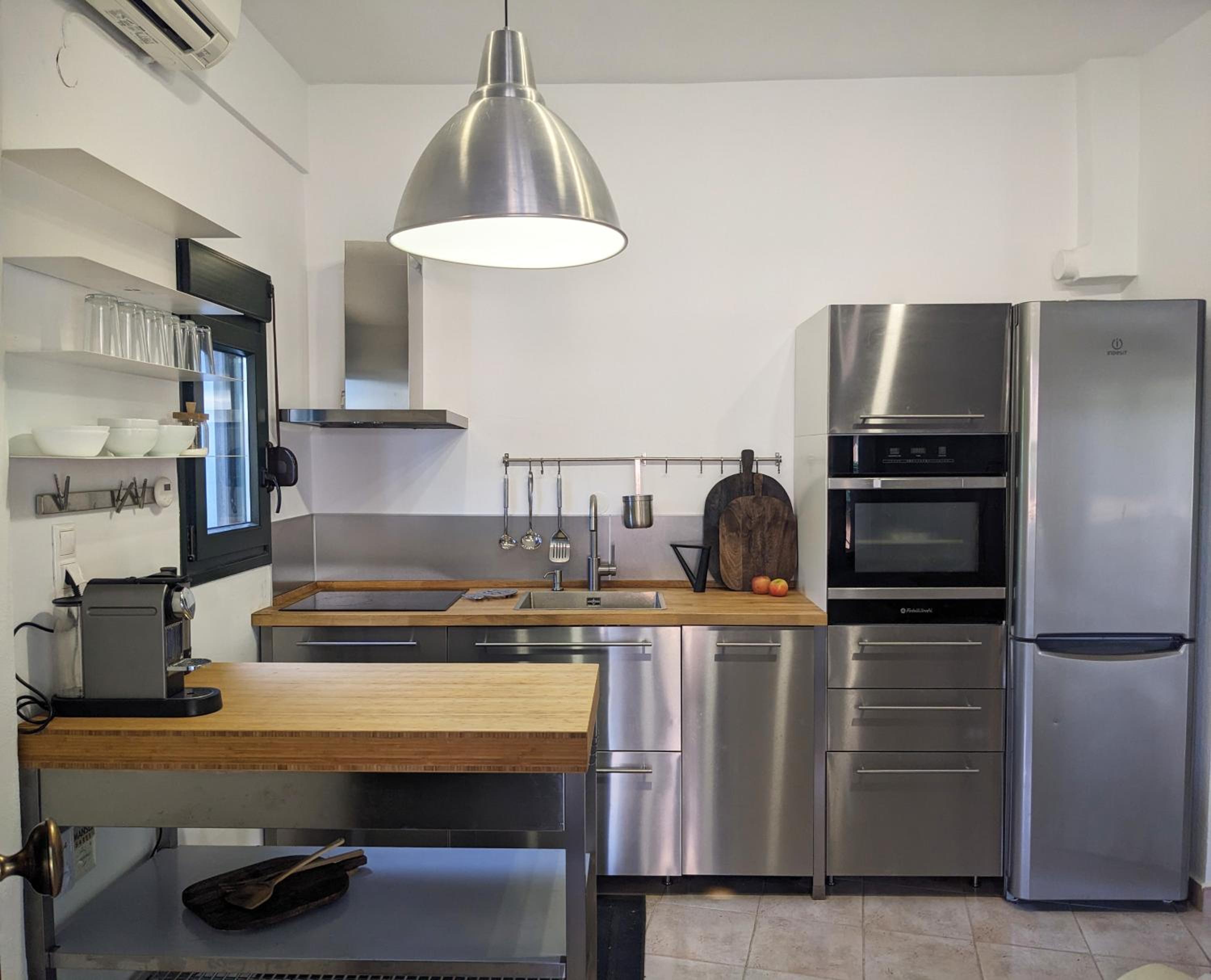 Nikiti Blue house 30m from the beach with sea view view 5