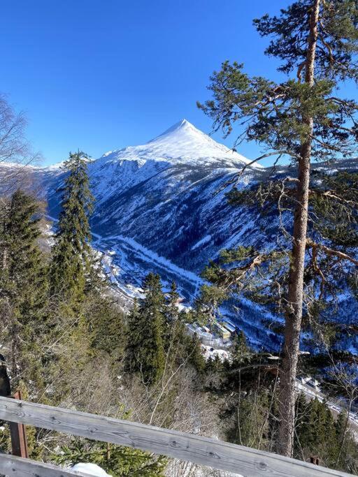 Stor hytte med 4 soverom og panoramautsikt over Tinnsjøen ved Rjukan og Gaustatoppen