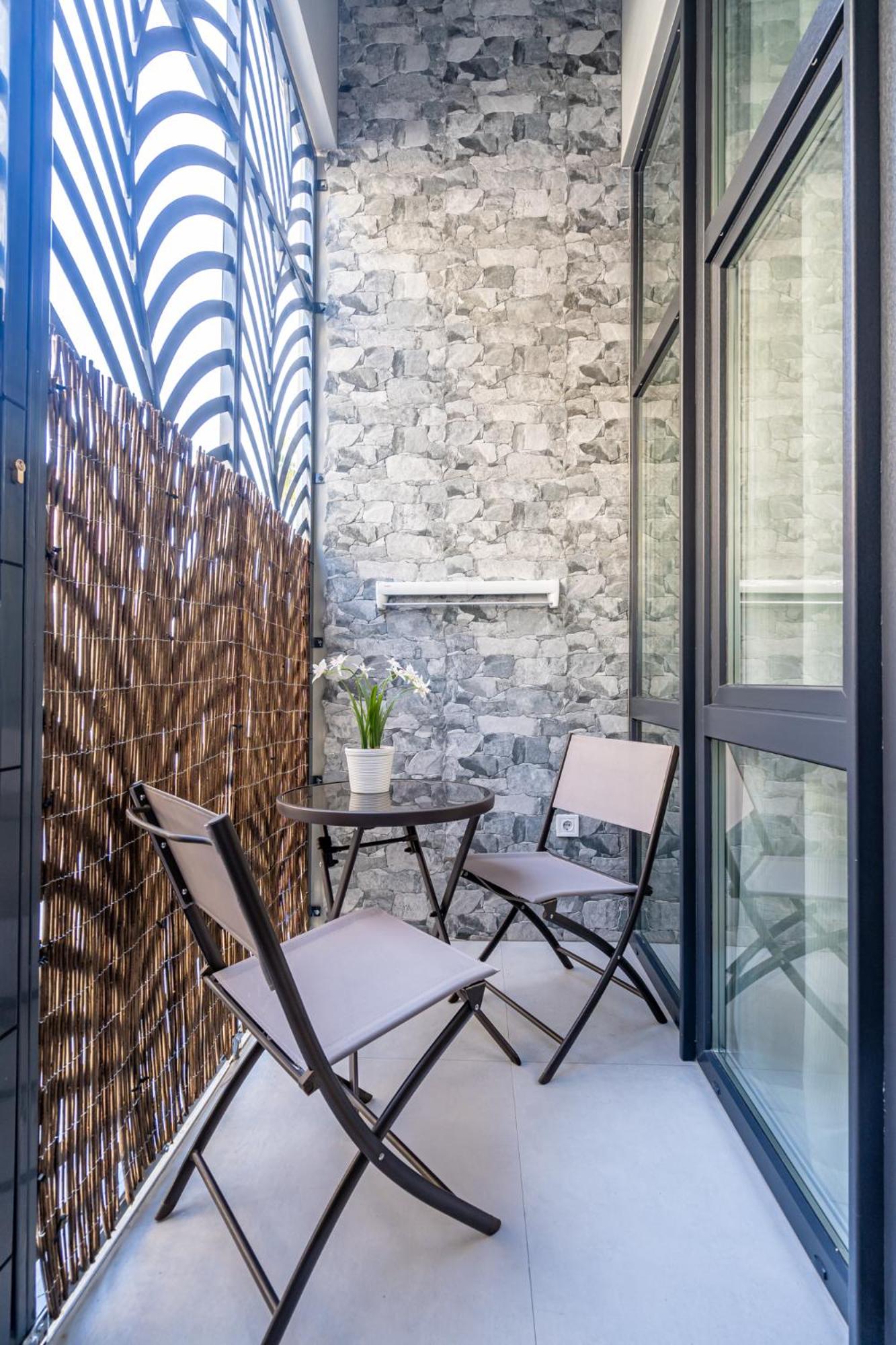 Exquisite studio apartment with an original design