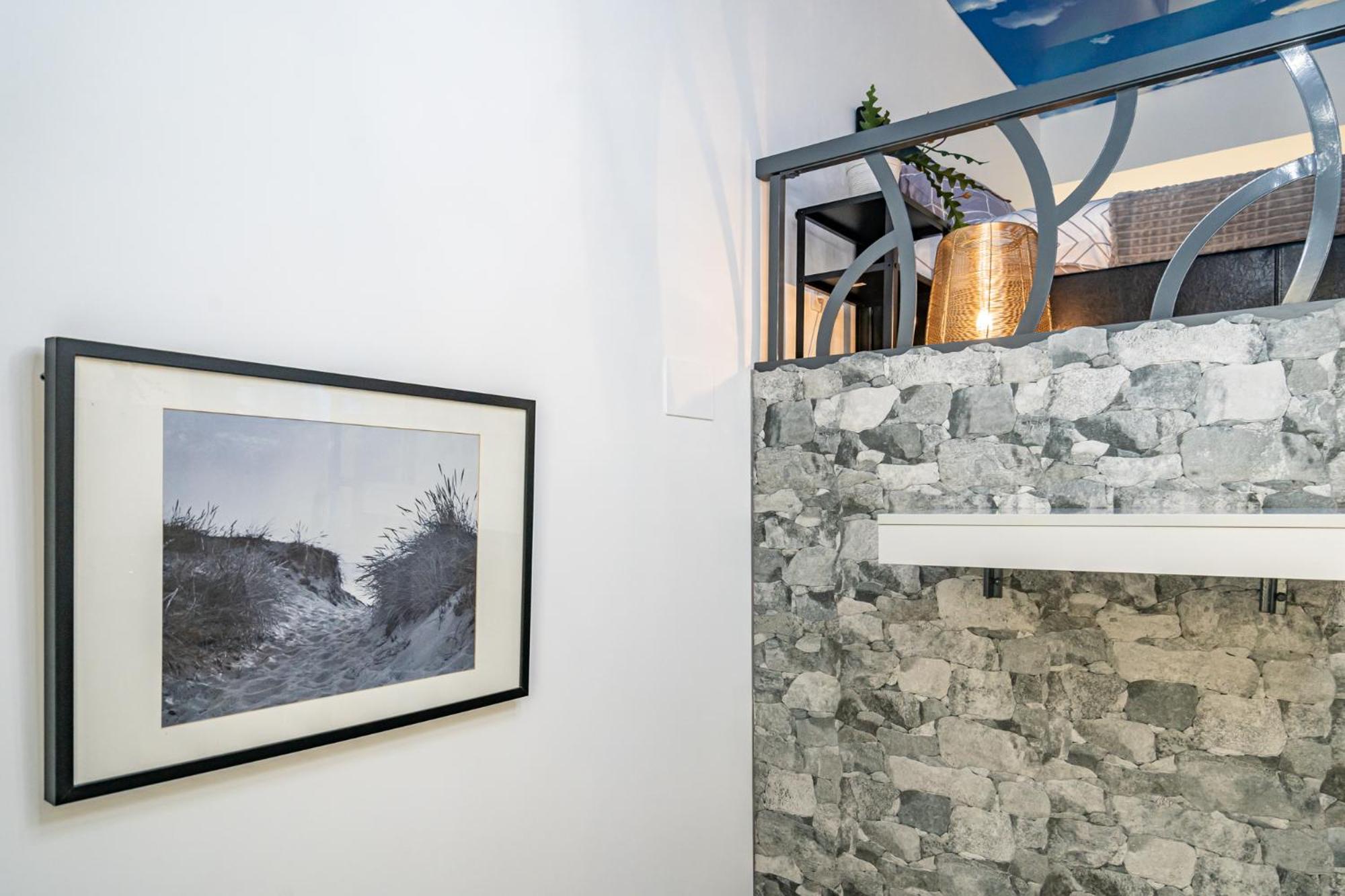 Exquisite studio apartment with an original design