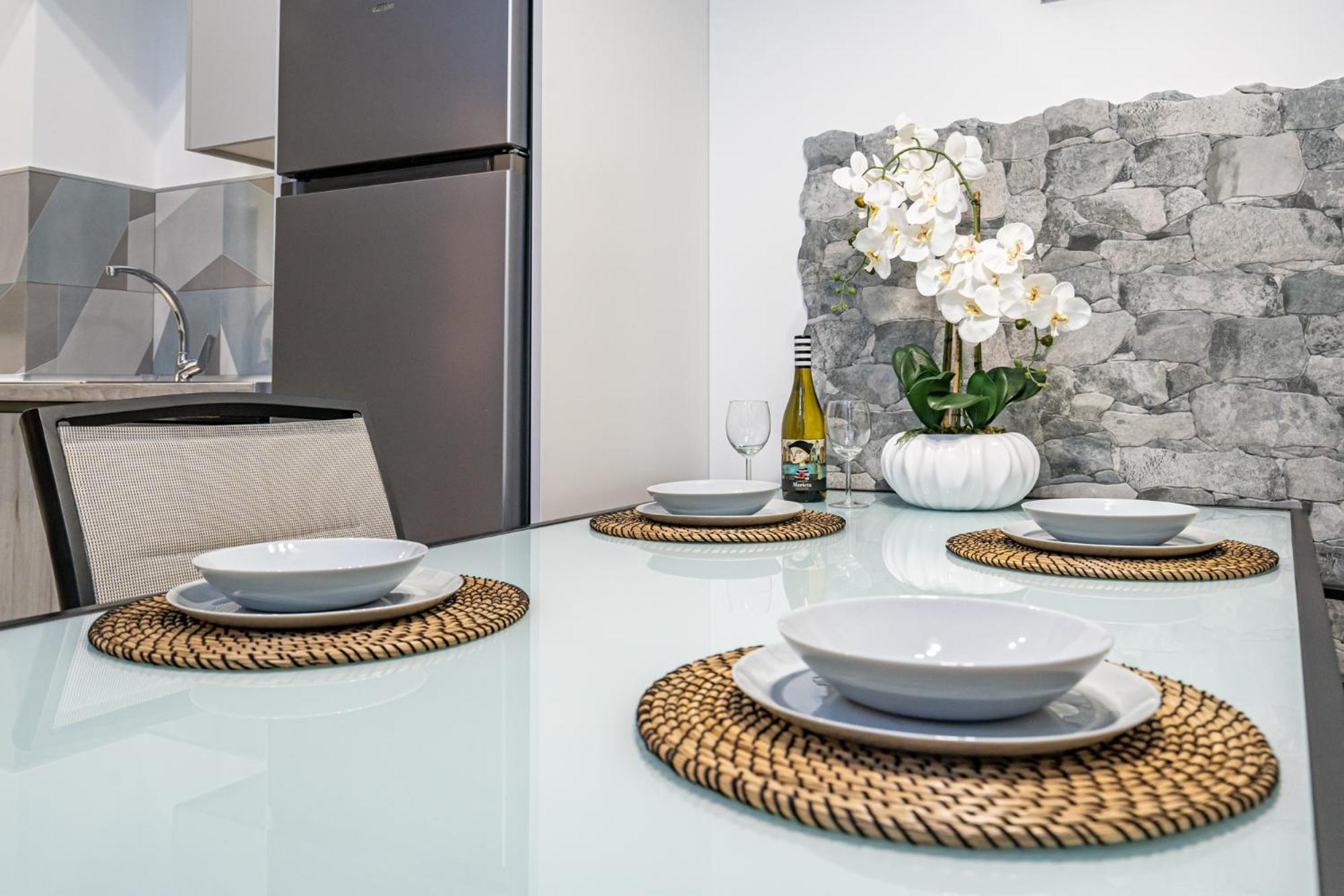 Exquisite studio apartment with an original design