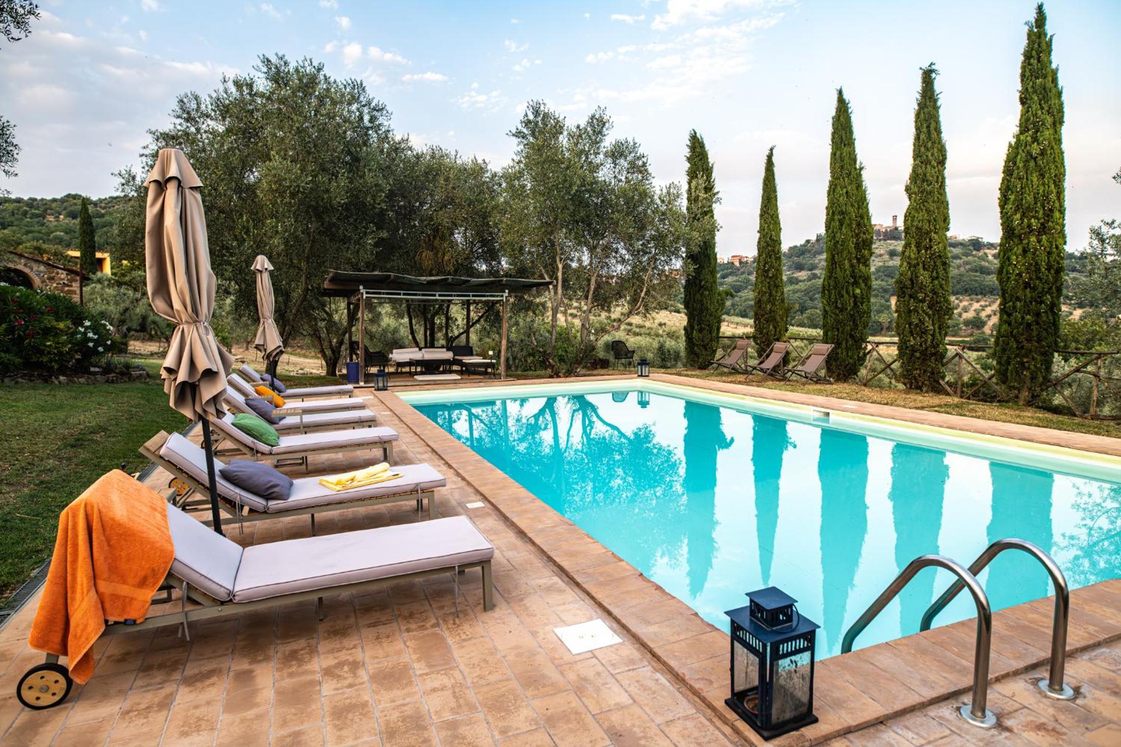 Villa in Agello view 2