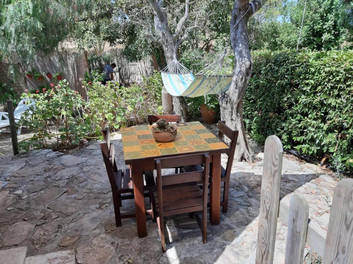 outdoor BBQ area