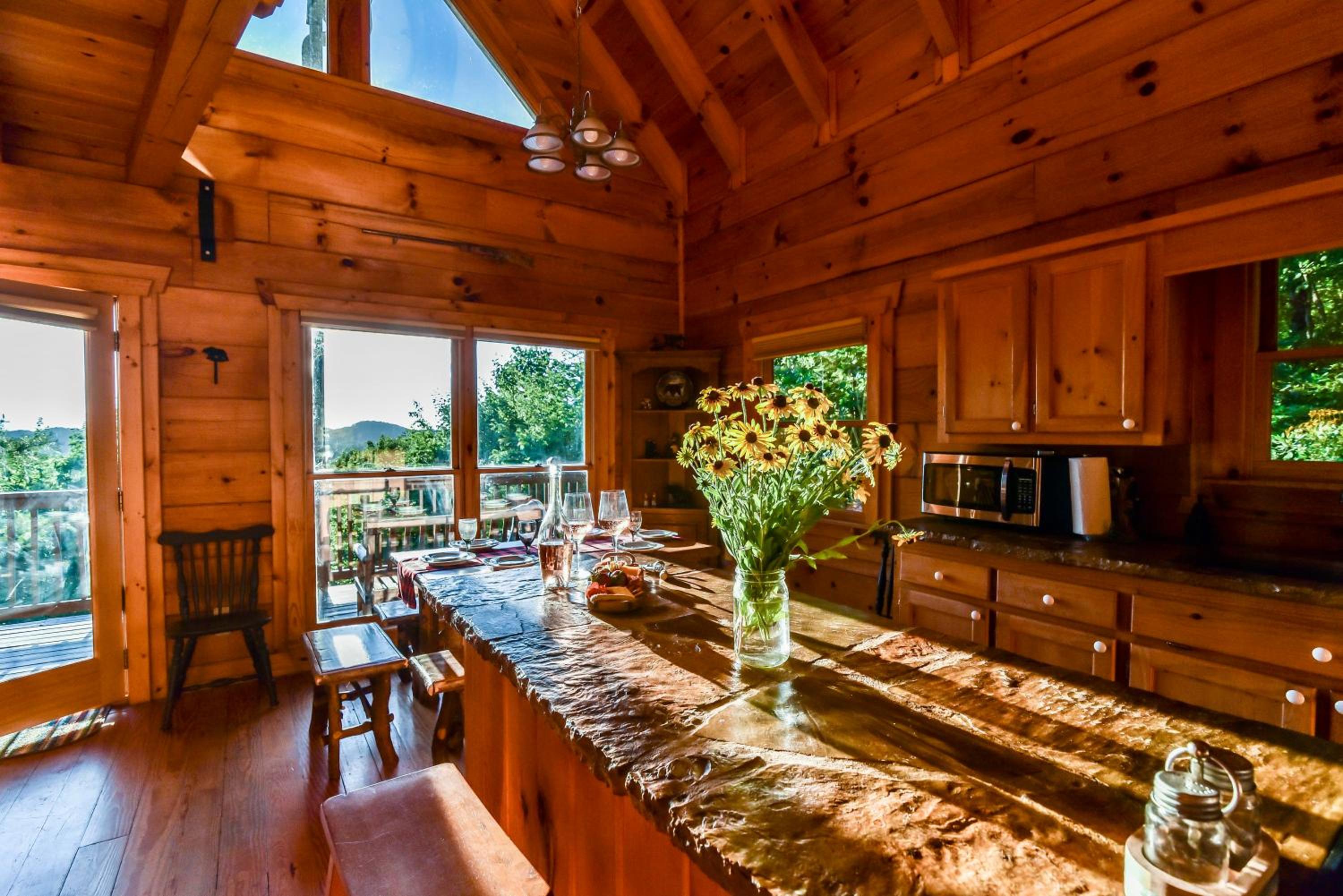 Amazing Views~Secluded Retreat~HotTub~GameRoom view 5
