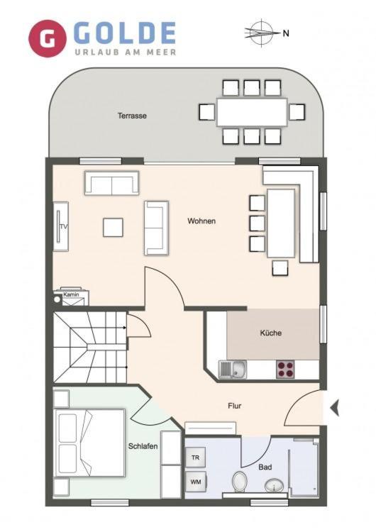 Ferienhüs Ferienhaus Seekieker Hüs