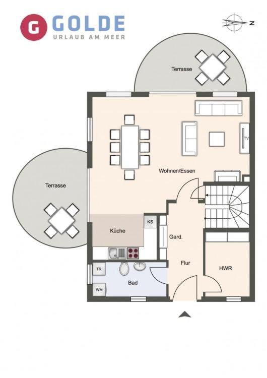 Ferienhüs Ferienhaus Tieden Hüs