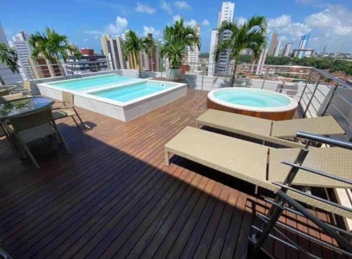 Lindo Flat no Manaira Apart Hotel 502B
