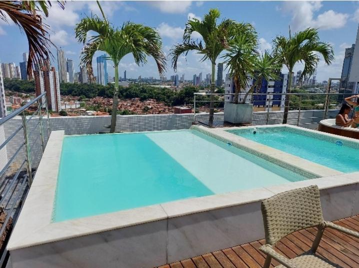 Lindo Flat no Manaira Apart Hotel 502B