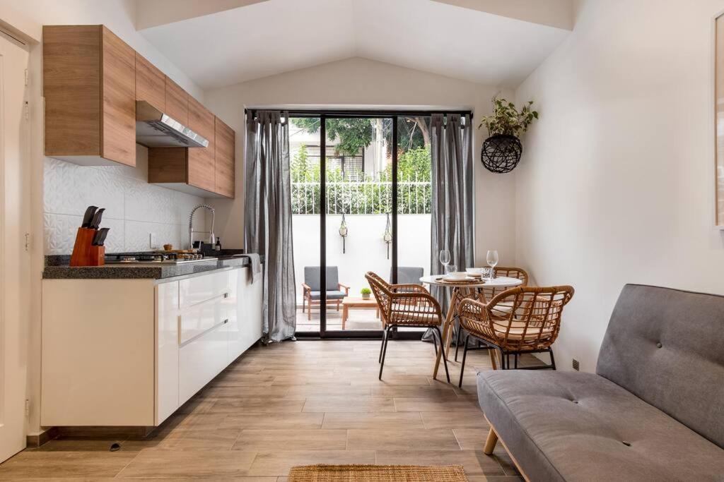 Loft con patio, roof garden, bicicletas en La Roma photo 5