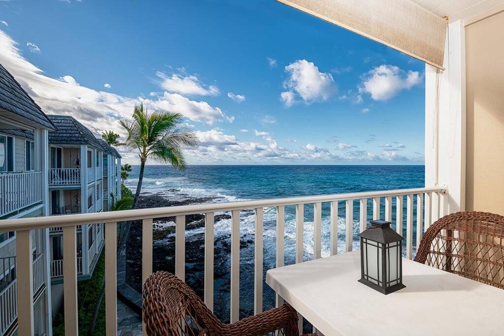 Wonderful Modern Oceanfront Condo - Hale Kona Kai 408 by Casago Kona view 5