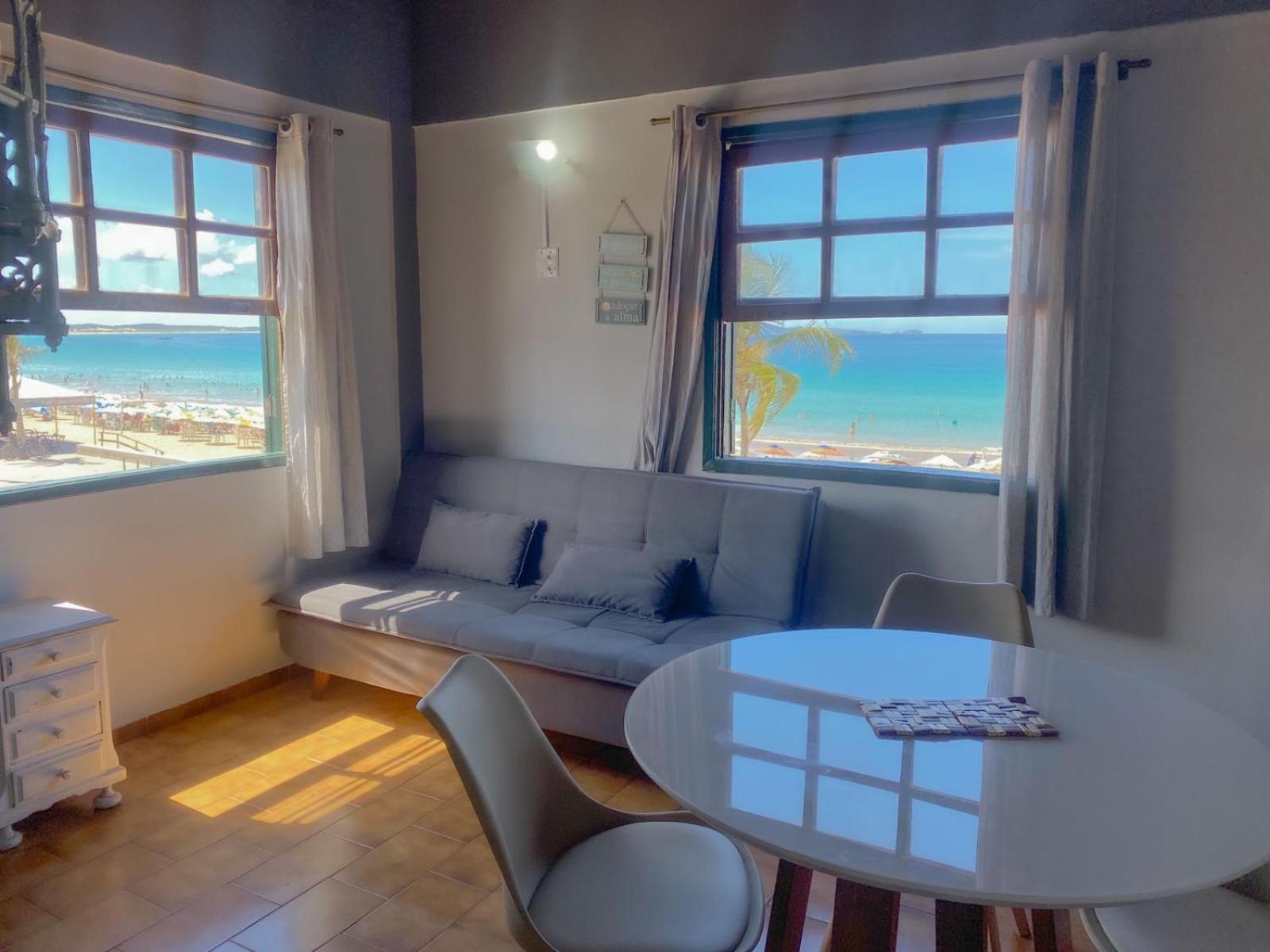 Flat 1A Vista panorâmica Mar com Piscina e wi-fi