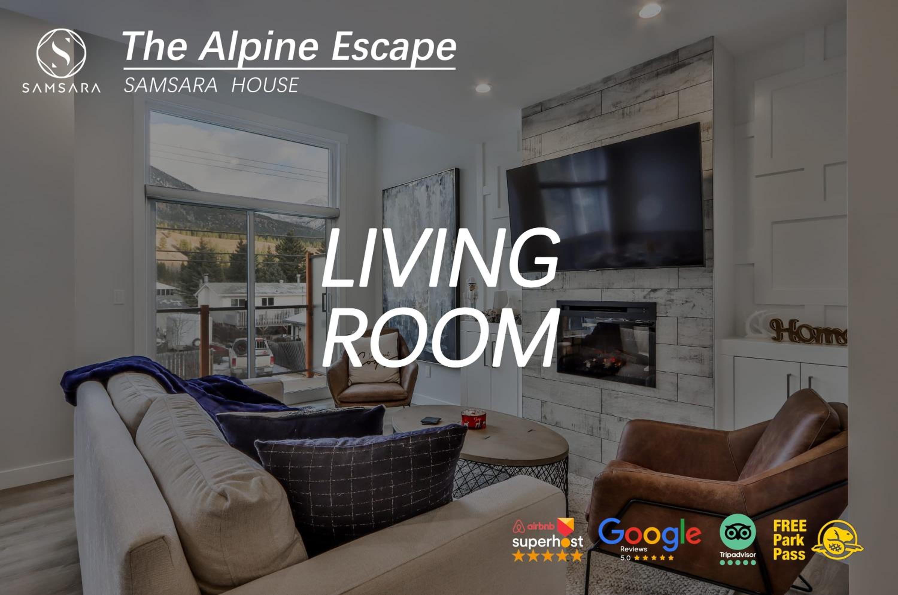The Alpine Escape by Samsara Resort Top View Downtown 4BR & 3BTH