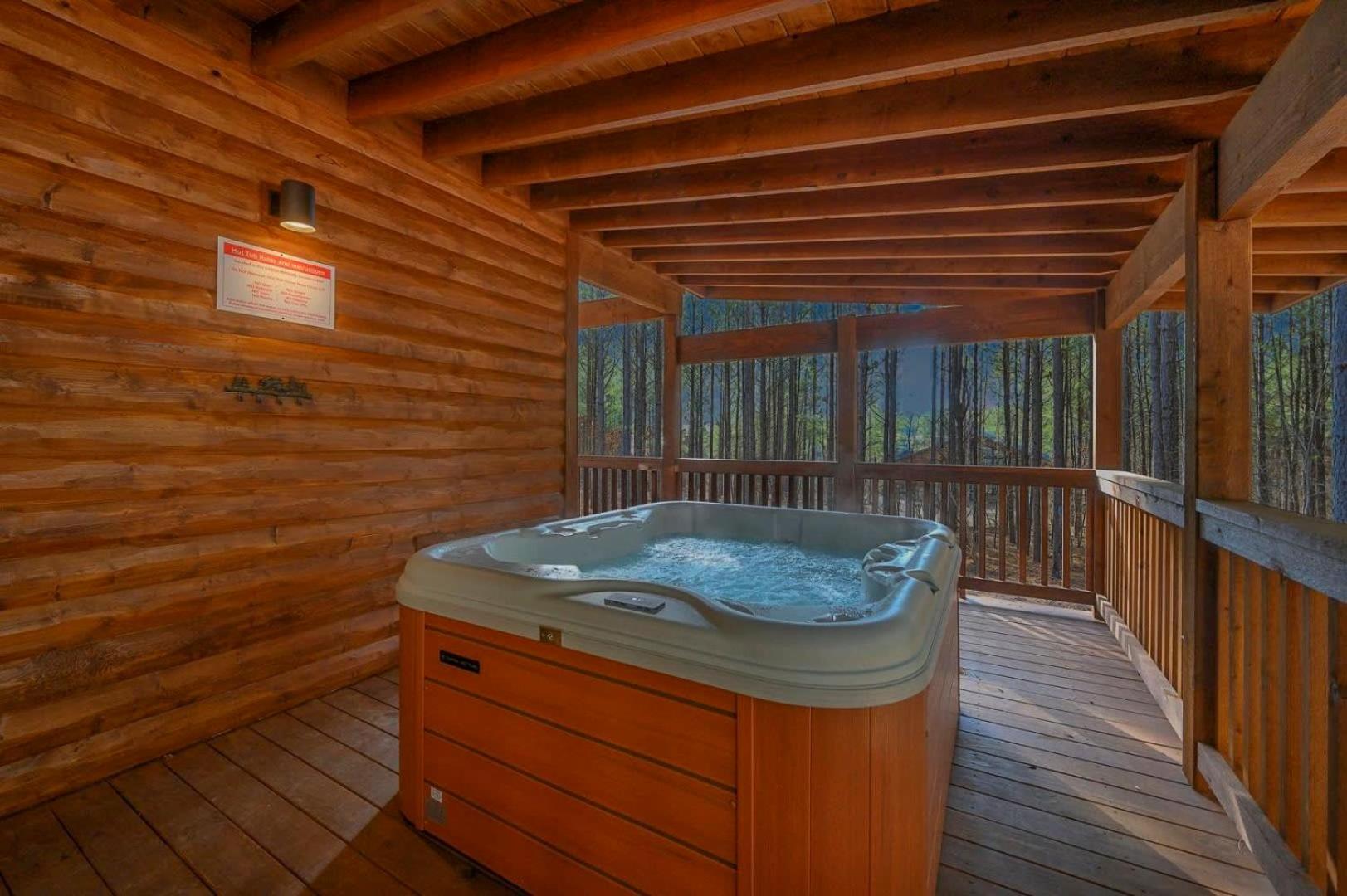 Large Luxury 2BR Cabin w Hot Tub Double Trouble was designed for fun comfort and memories minutes from buzzling Hochatown and beautiful Beaver Bend State P