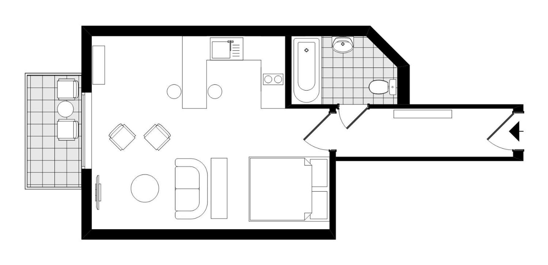 Apartmán Dvojka en Náchod