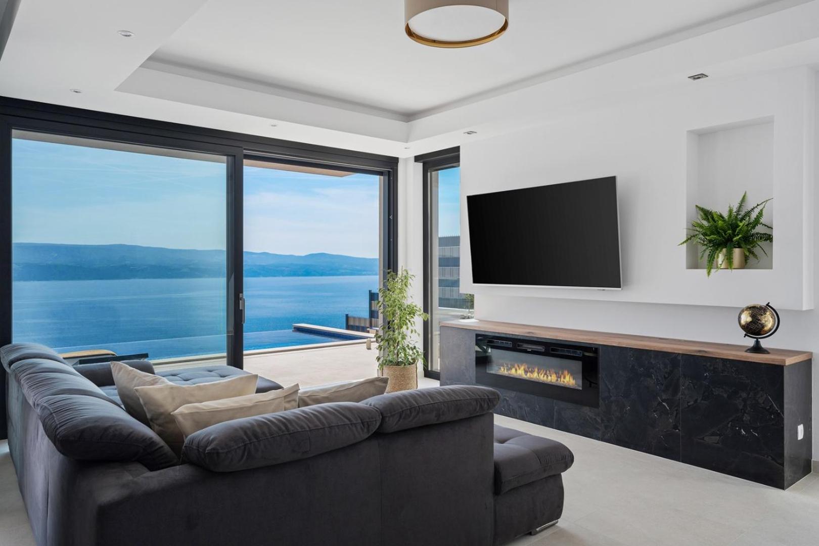 Villa Admira Maria with a heated pool and sea views view 2