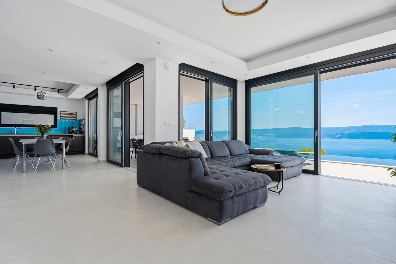 Villa Admira Maria with a heated pool and sea views view 3