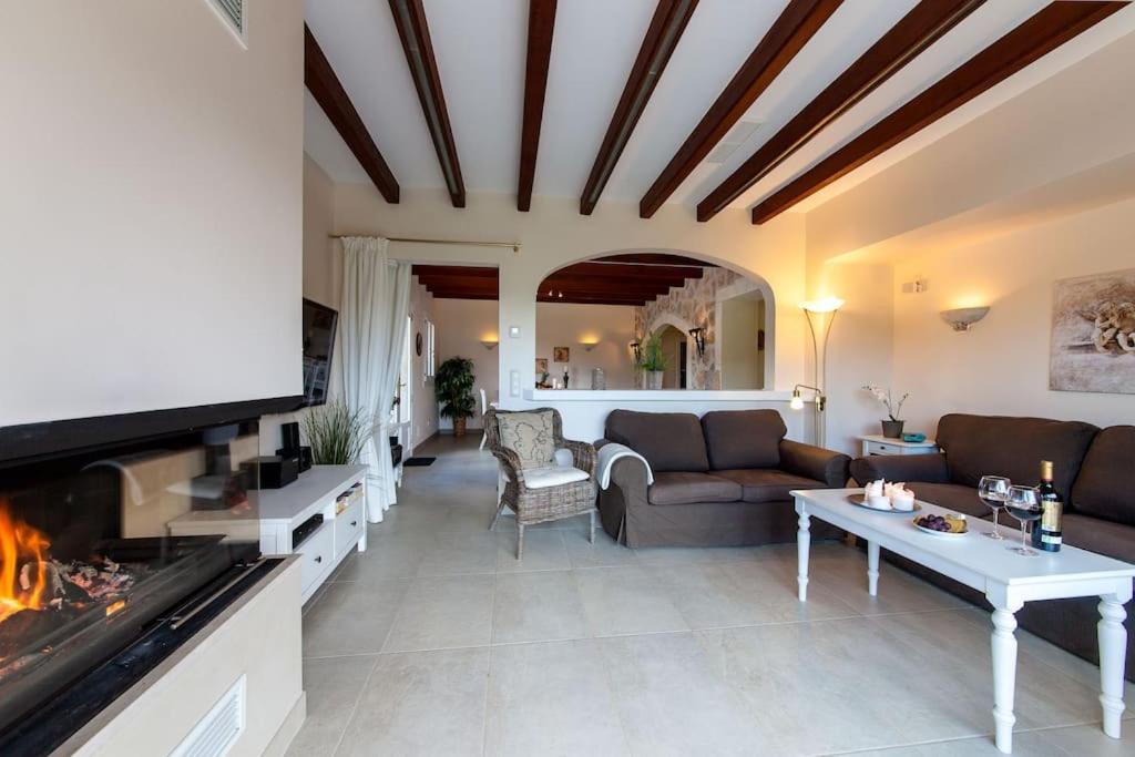 Finca Wellnatura mit Sauna, Kamine, Badewanne