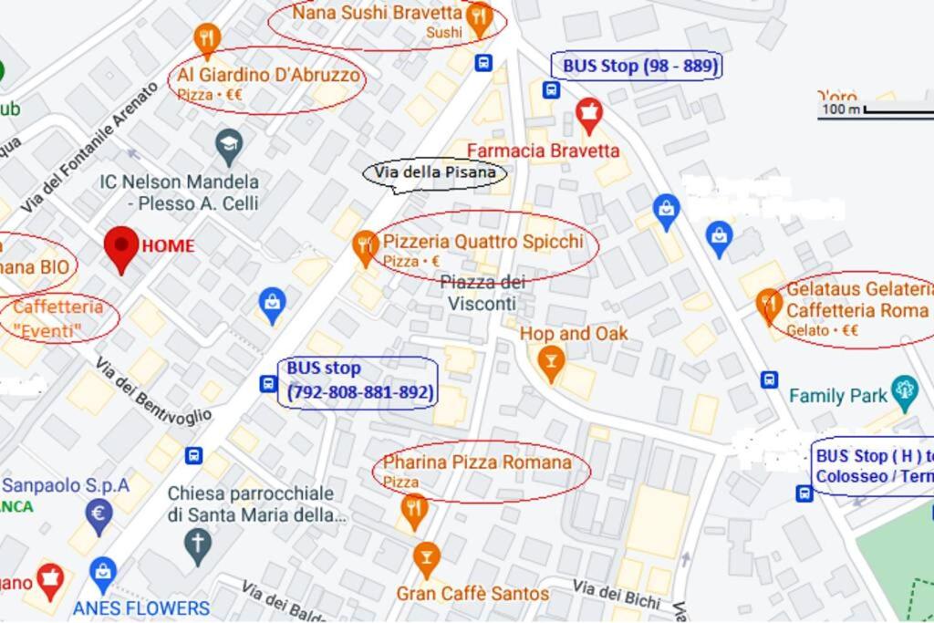 appartamento vicino via della Pisana