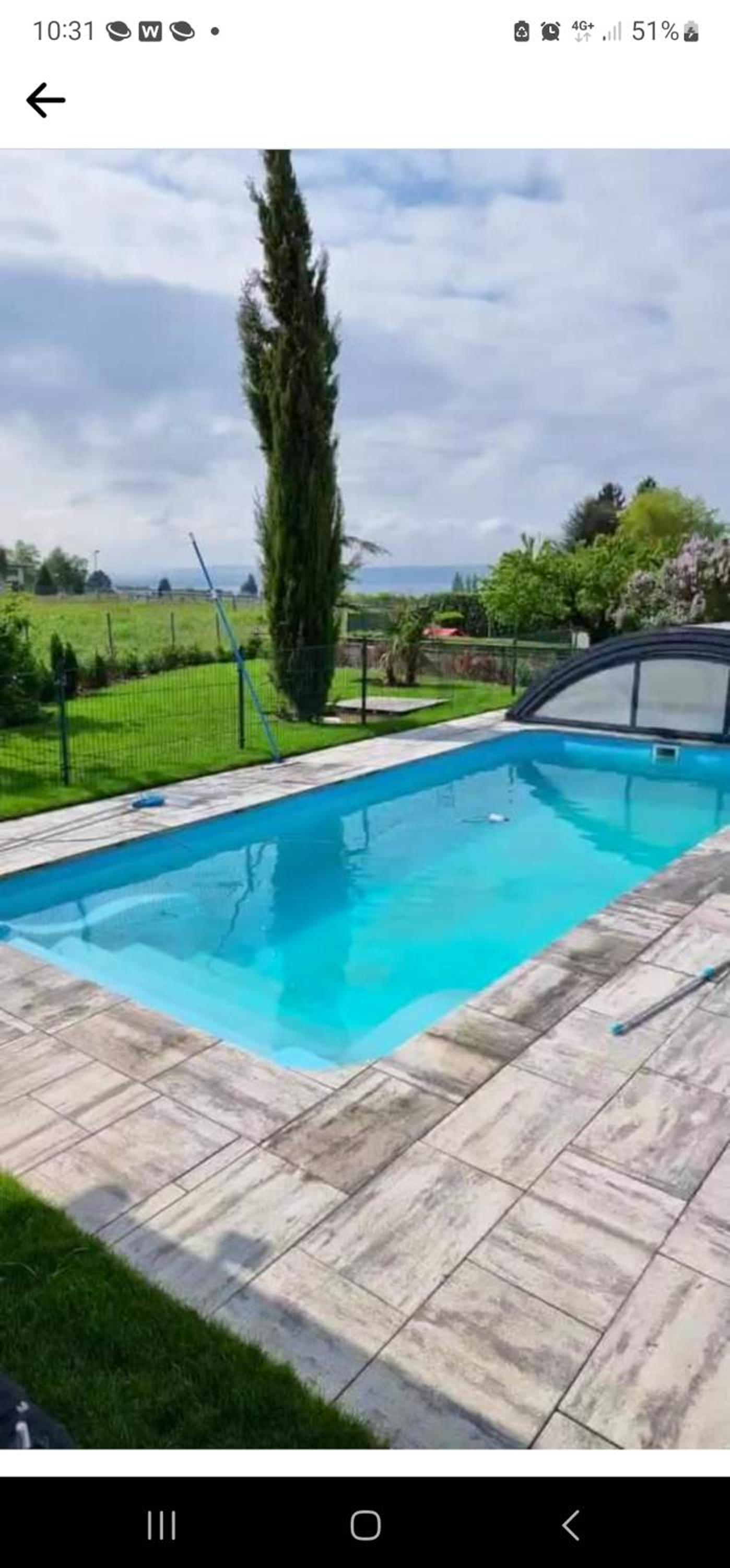 Comfortable studio in Bevaix with mountain view - 30 m² + Spa