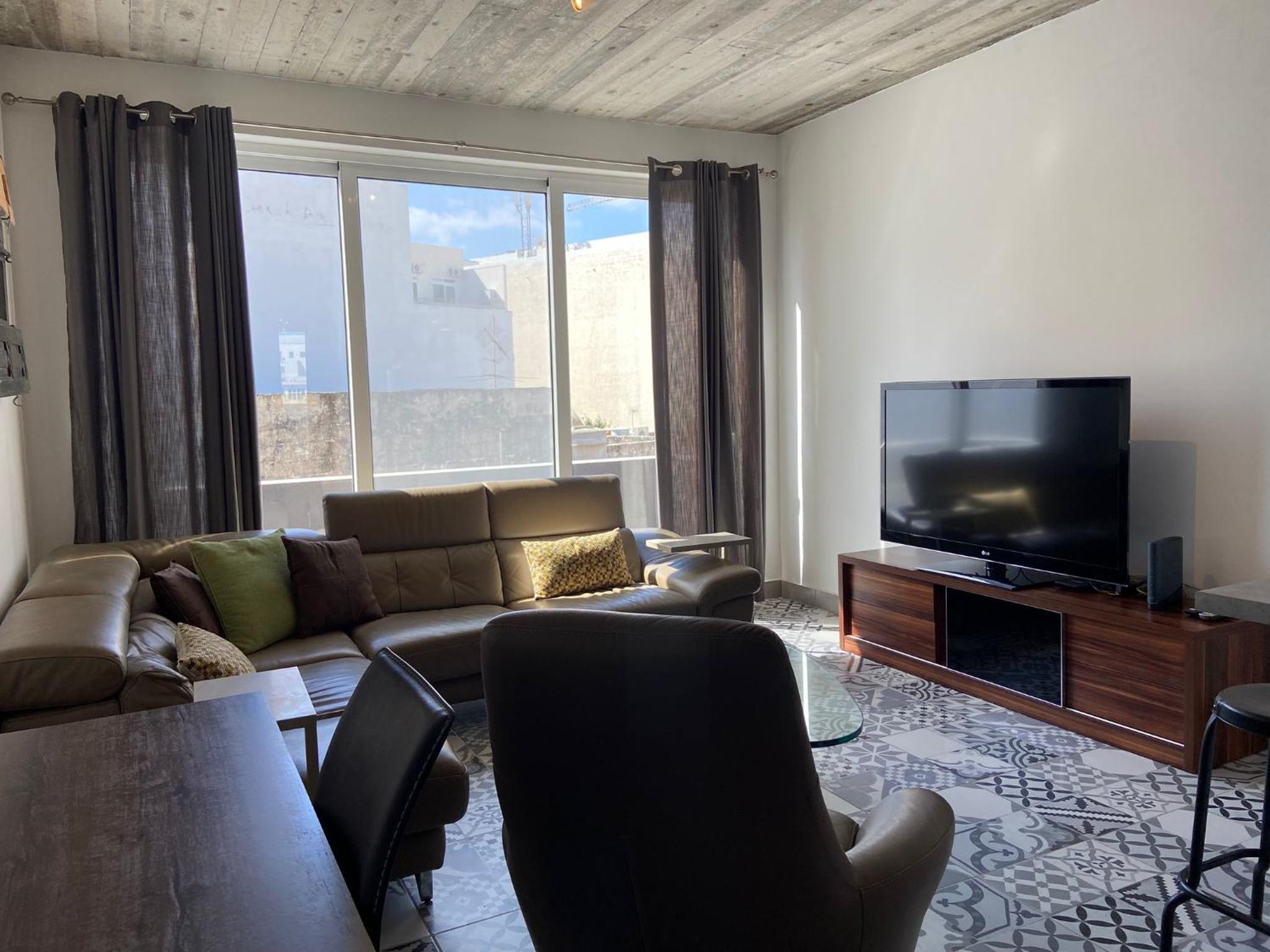 Sliema Distant Seaview Penthouse view 3