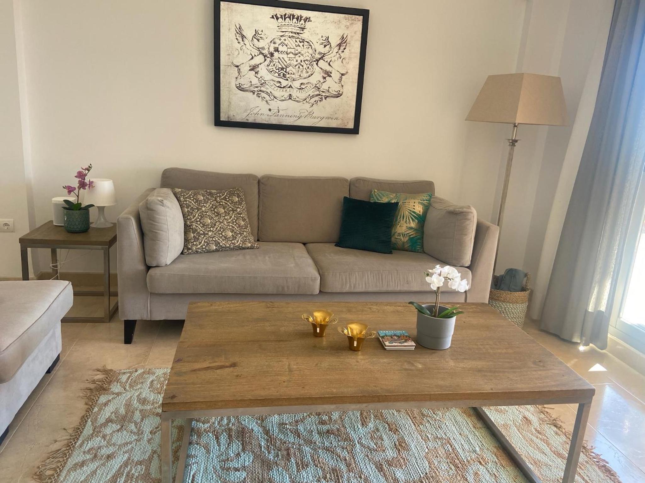 Wonderful 3-bedroom apartment with garden and amazing views Hacienda Senorio Cifuentes Marbella