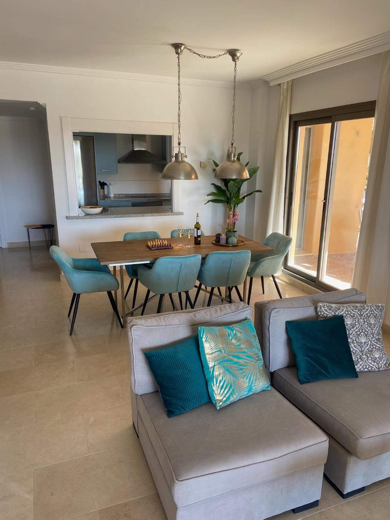 Wonderful 3-bedroom apartment with garden and amazing views Hacienda Senorio Cifuentes Marbella