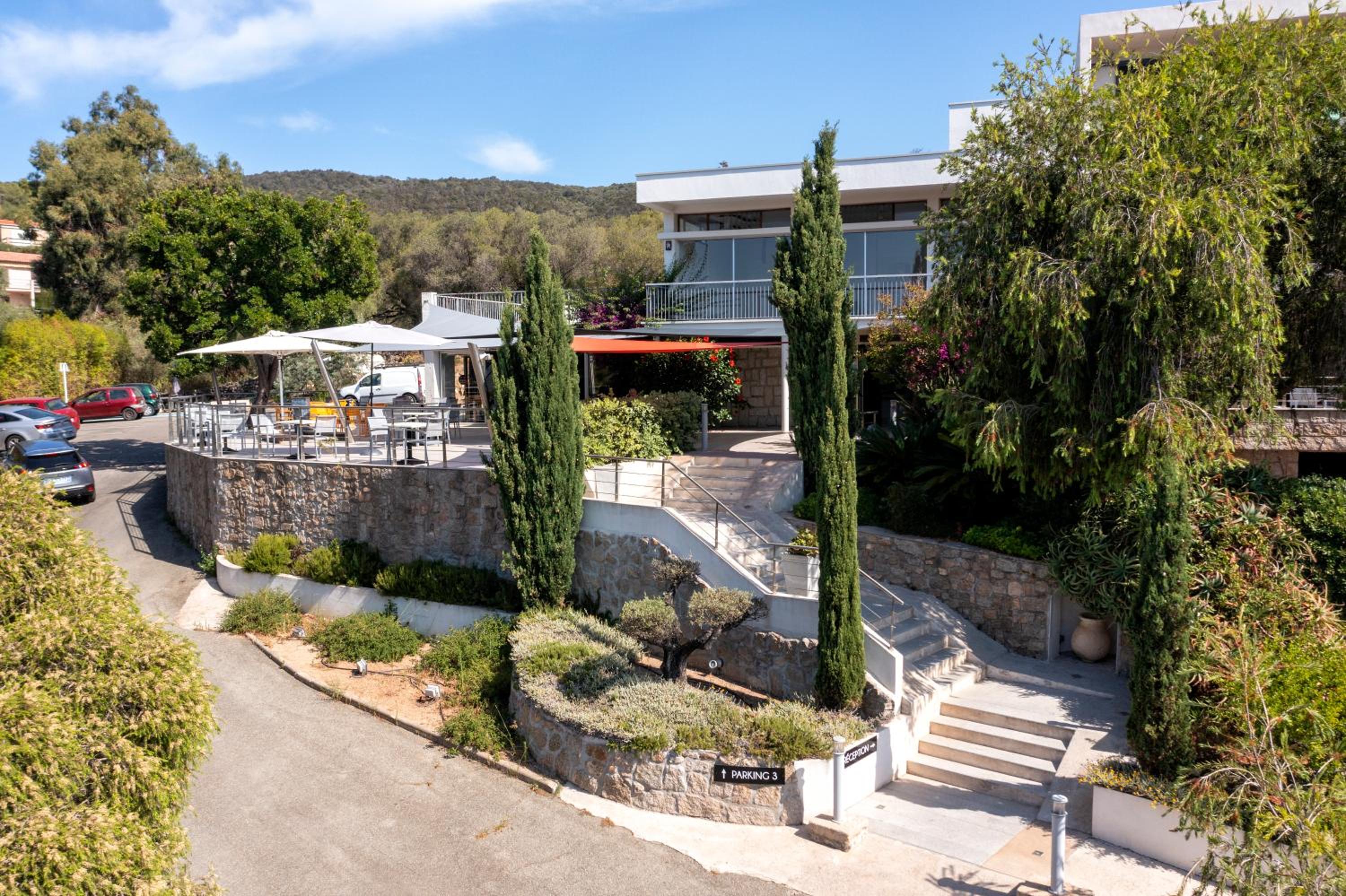 Hotel Les Eucalyptus en Porto Pollo