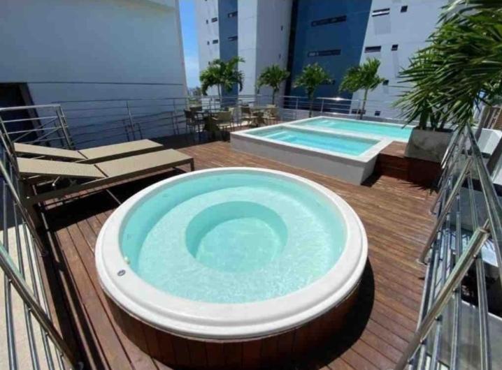 Lindo Flat no Manaira Apart Hotel 502A