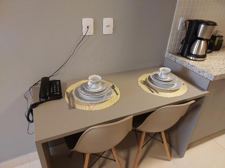 Lindo Flat no Manaira Apart Hotel 502A
