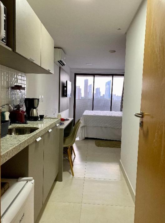Flat encantador no Manaira Apart Hotel 1301