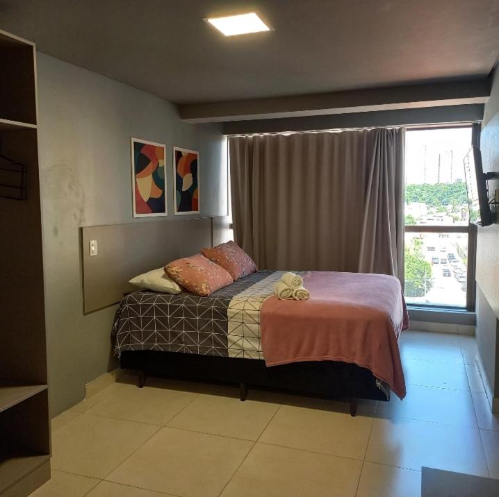 Flat encantador no Manaira Apart Hotel 1301