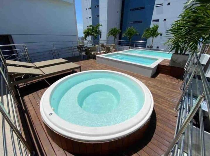 Flat encantador no Manaira Apart Hotel 1301