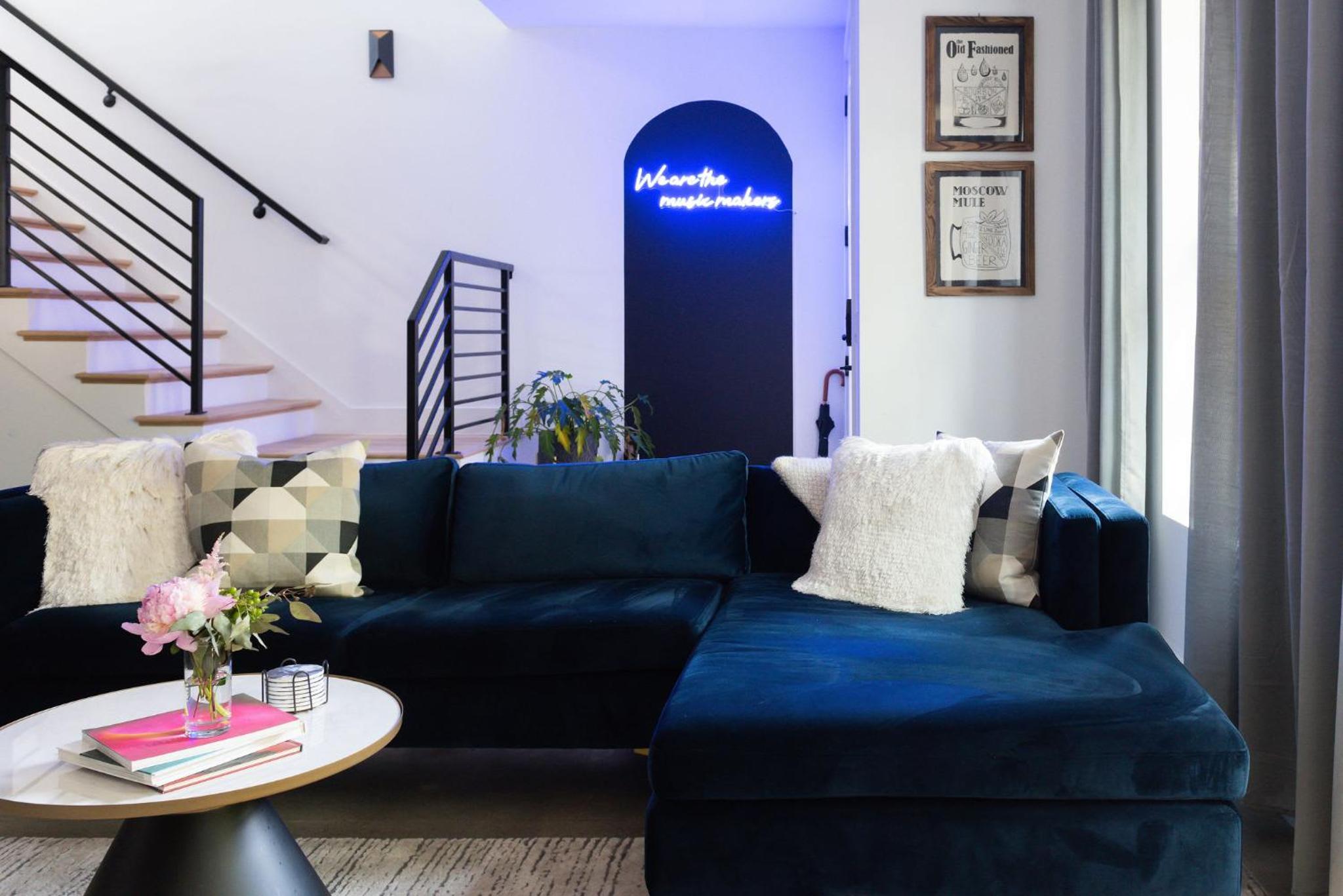 Photograph supplied for Gated Luxe Home with Rooftop, Bunk Room, & Parking, Sleeps 10 with King Suite, Queen Rooms & Custom Bunks, Gourmet Kitchen with Wine Fridge, Rooftop Patio,