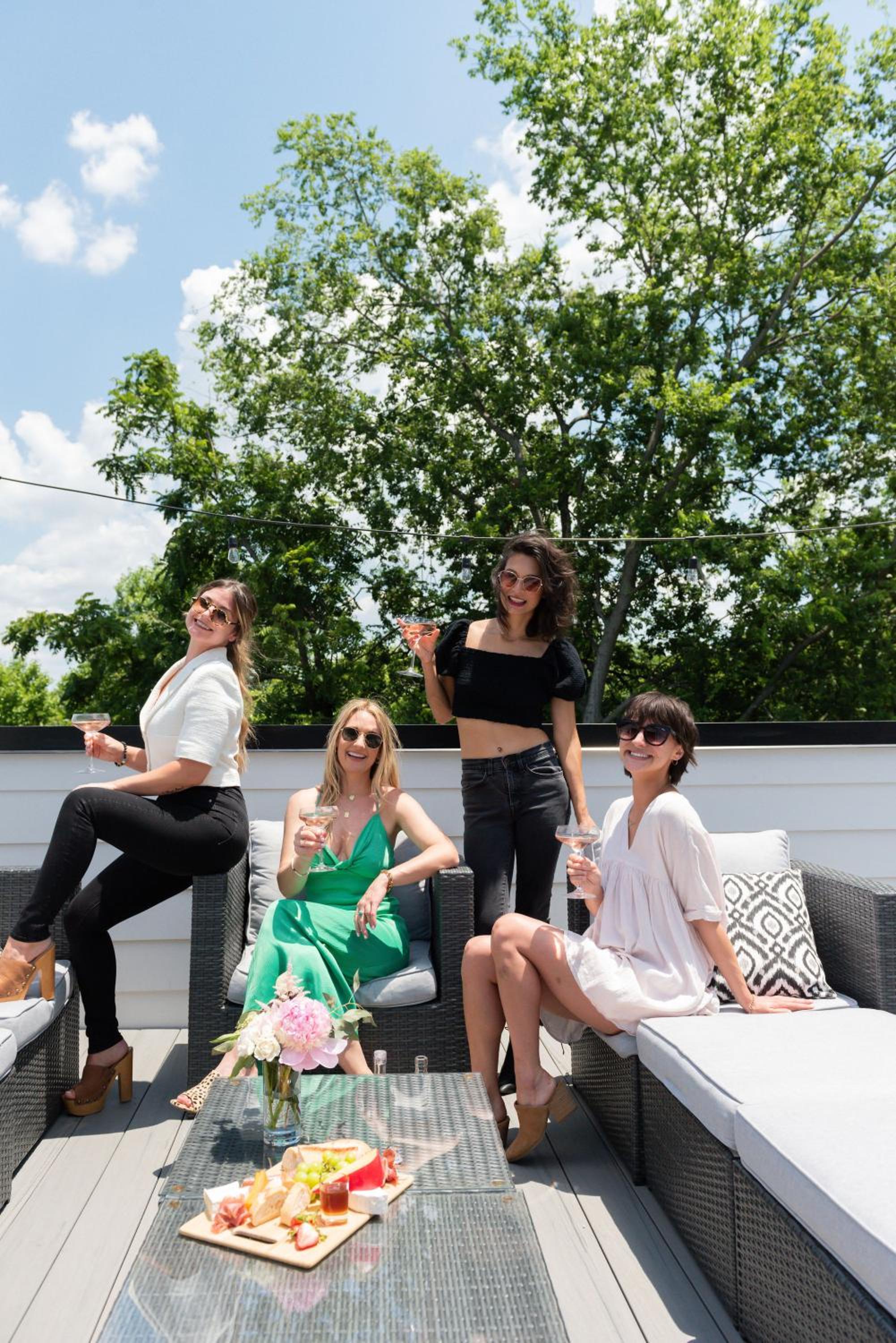 Photograph supplied for Gated Luxe Home with Rooftop, Bunk Room, & Parking, Sleeps 10 with King Suite, Queen Rooms & Custom Bunks, Gourmet Kitchen with Wine Fridge, Rooftop Patio,