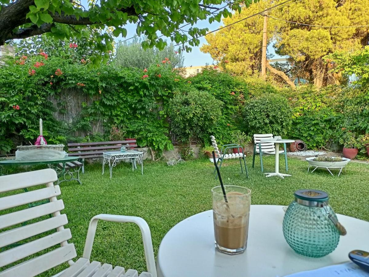 outdoor BBQ area