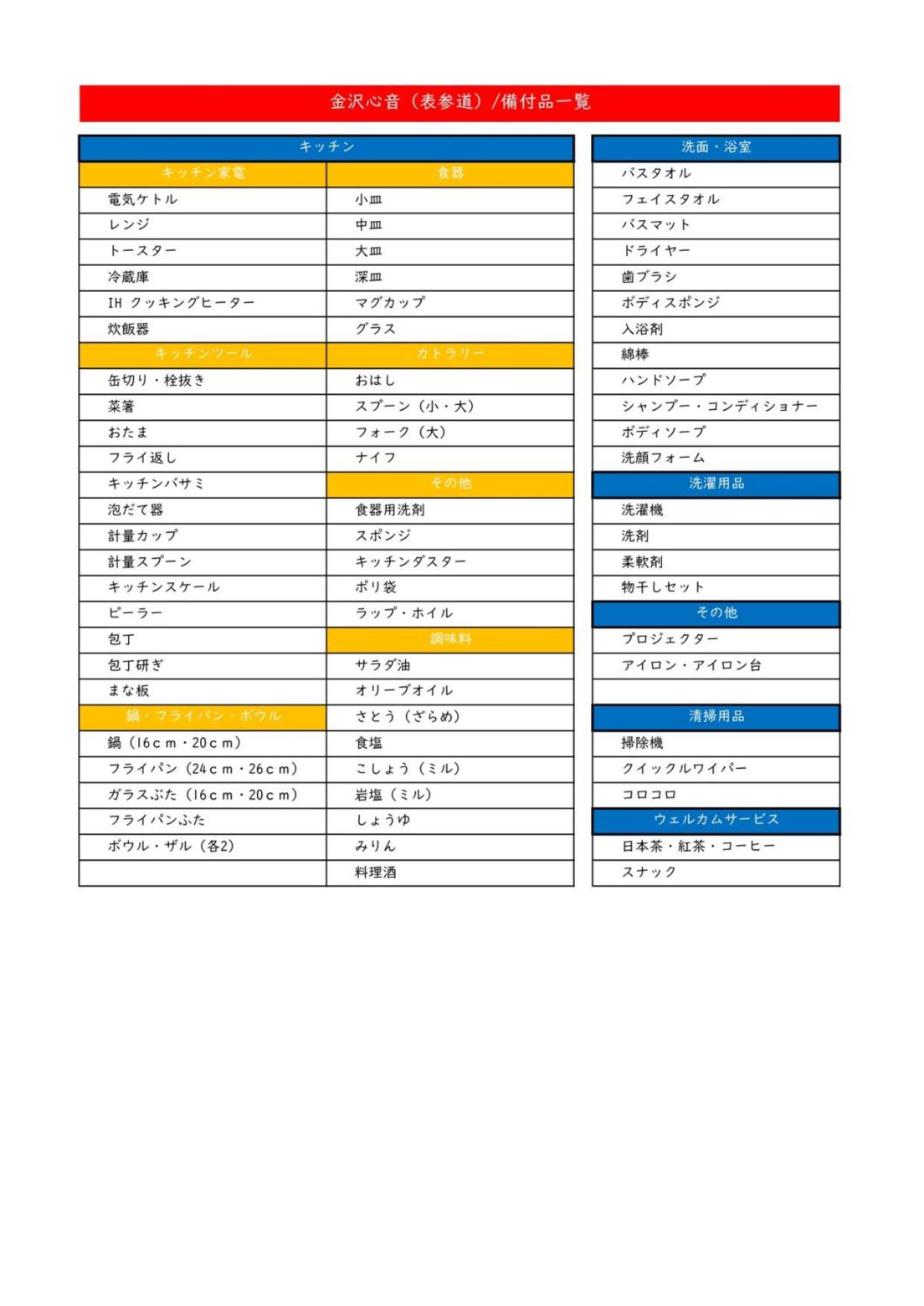ゲストルーム心音-金澤表参道-