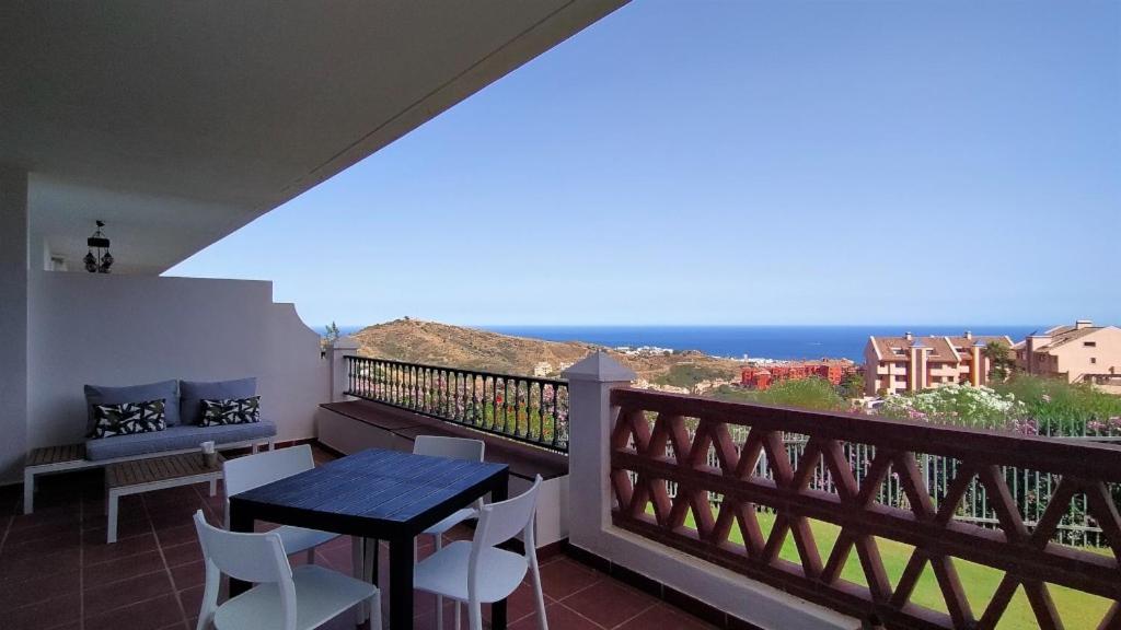 Las Palmeras, vue mer panoramique frontale, tout confort, avec parking photo 1