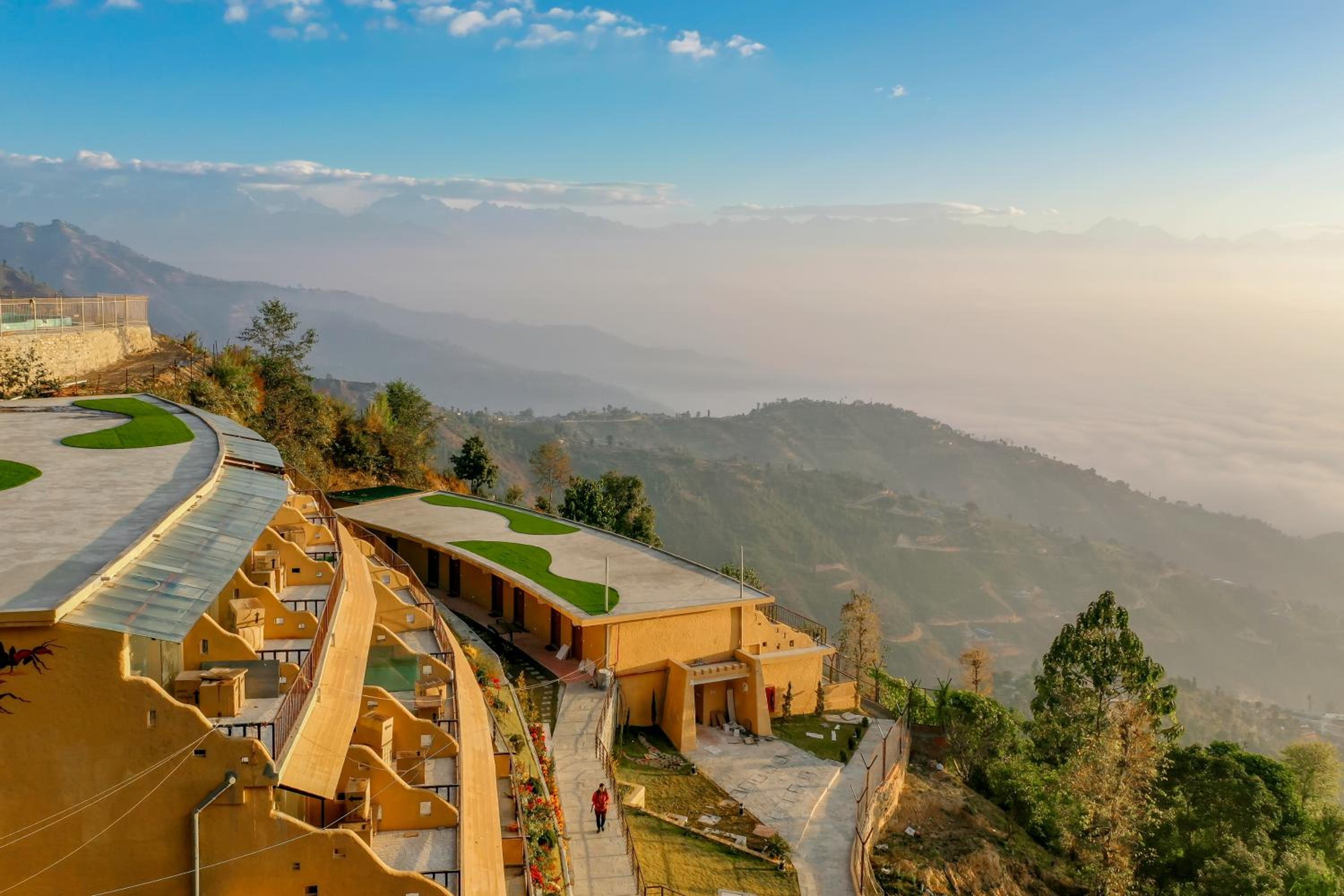 Aagantuk Resort, Dhulikhel view 2
