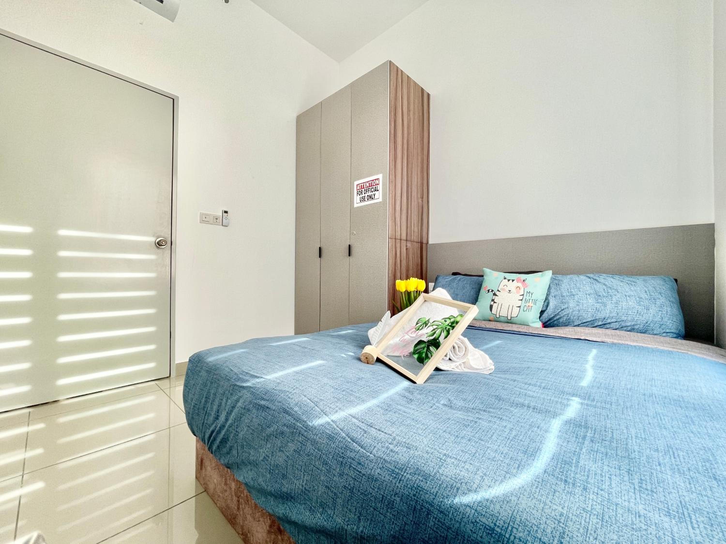 Amber 2B2B Cozy apt Wi-Fi TV Box near Encore Melaka view 2