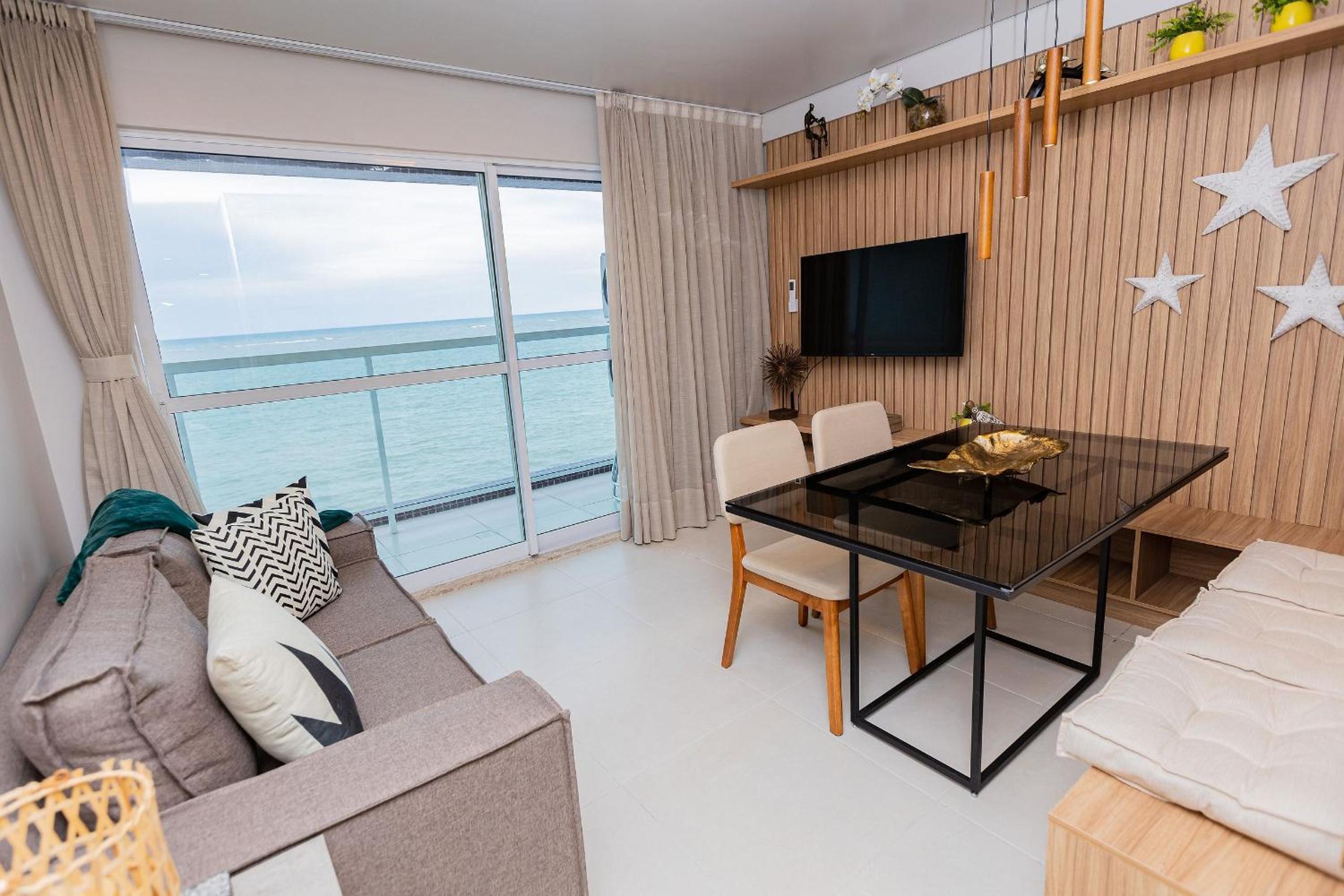 Apartamentos Pe na areia no Caribessa