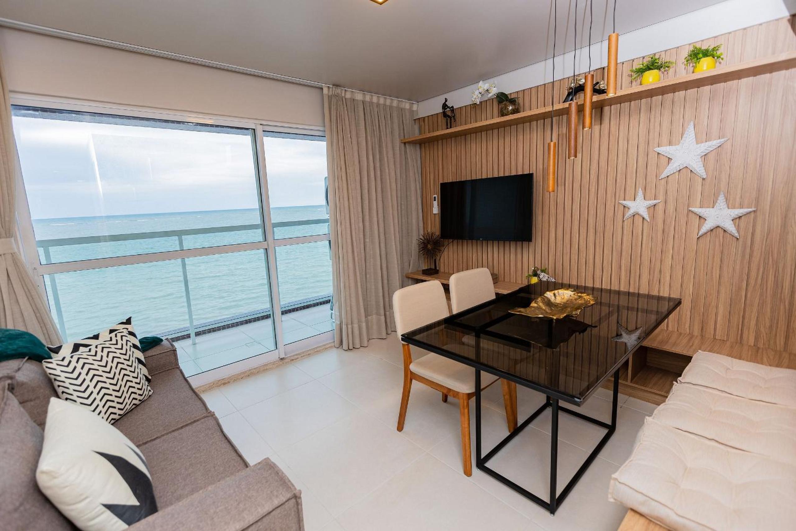 Apartamentos Pe na areia no Caribessa