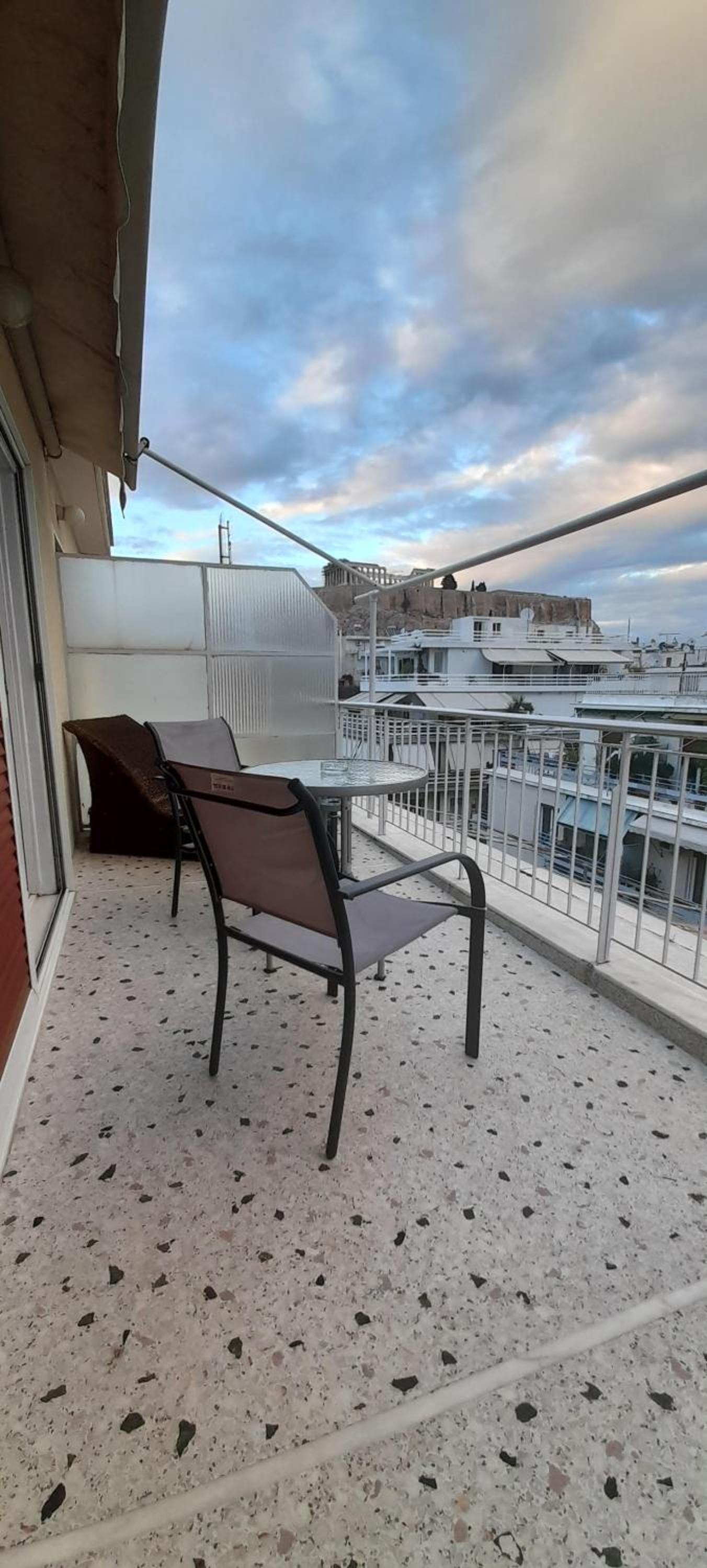 Acropolis Area Flat with Parthenon Views