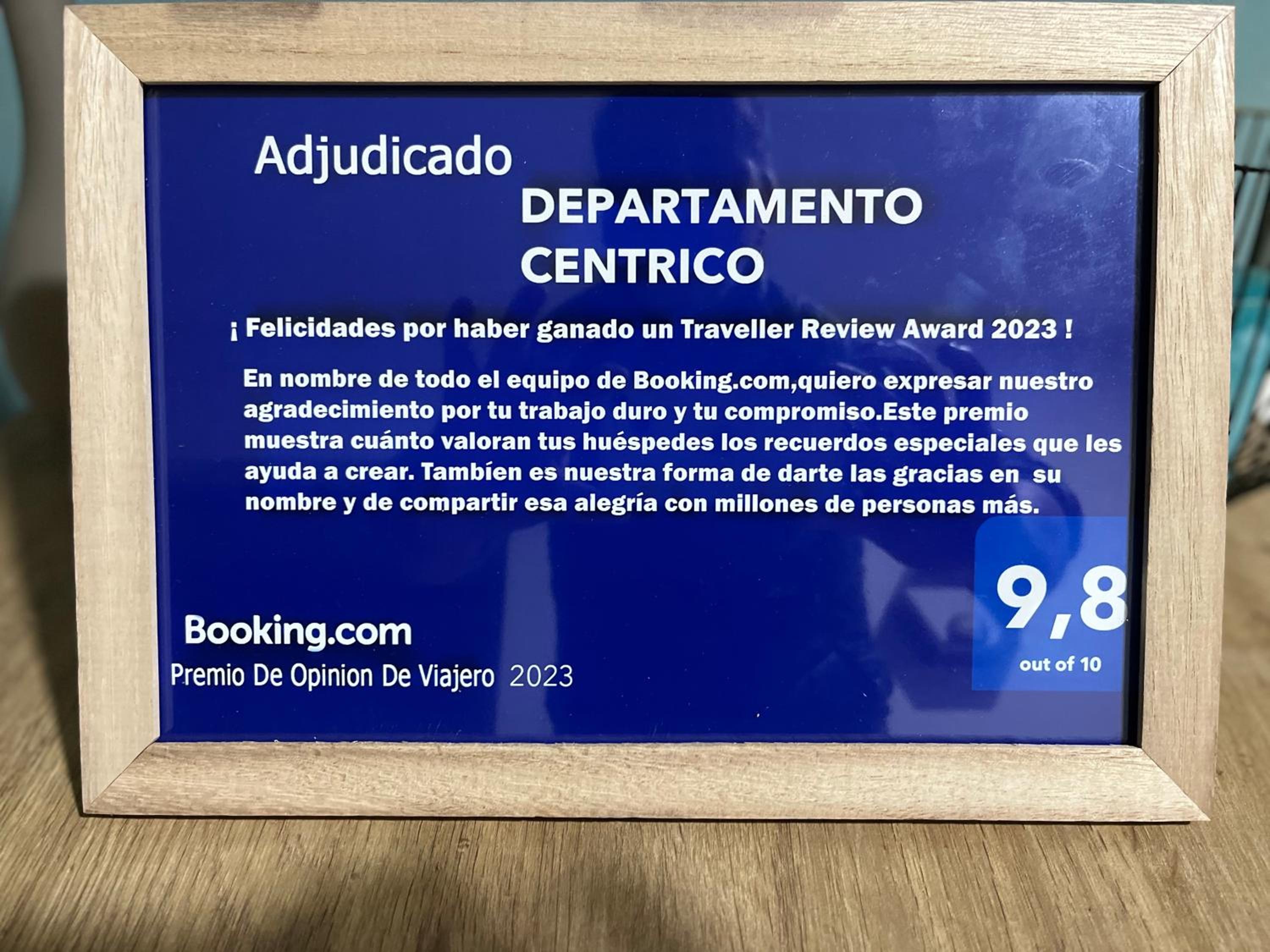 DEPARTAMENTO CENTRICO