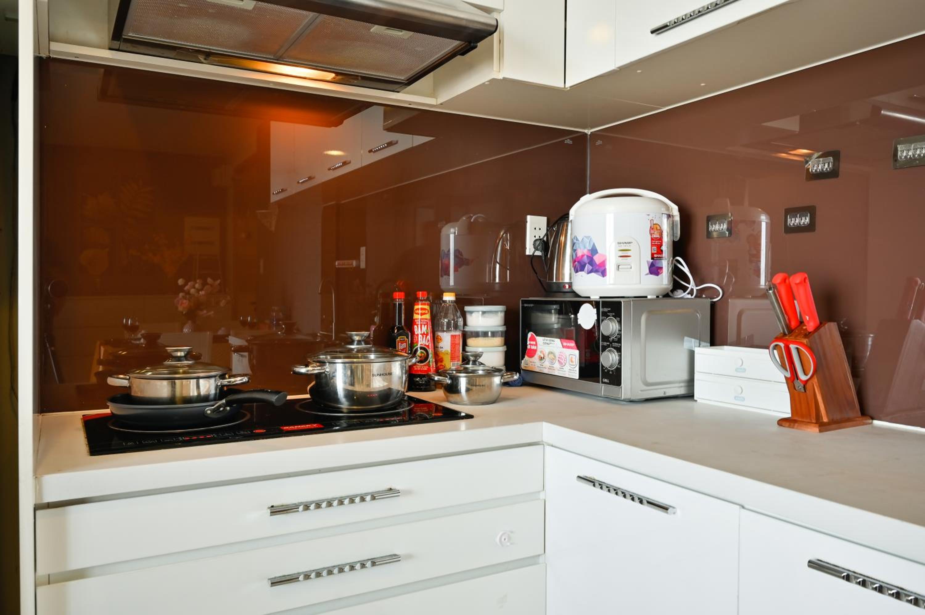 Landmark View 2 bedrooms condo in T1 Masteri Thao Dien, Fully Furnished With Full Amenities