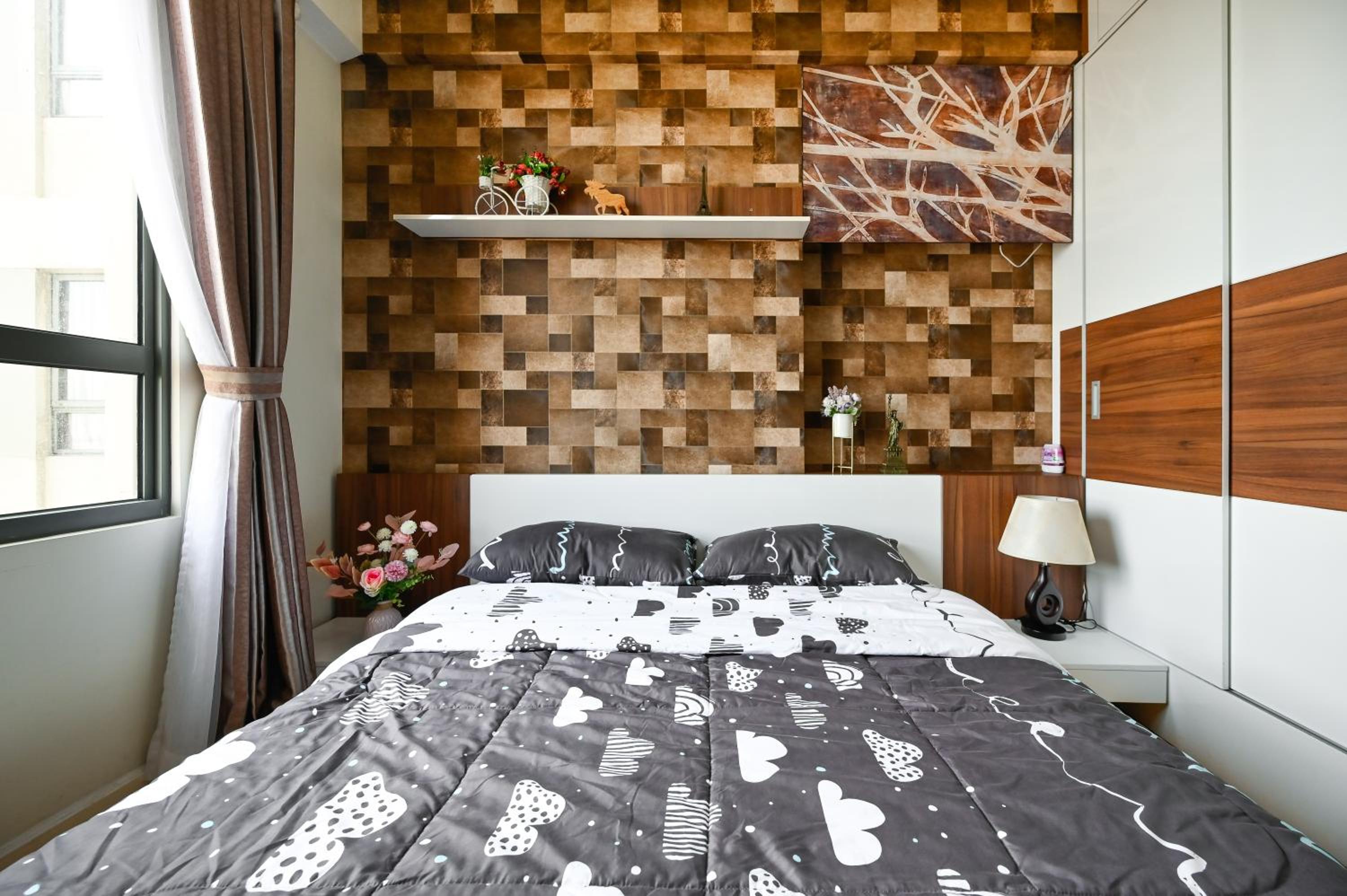 Landmark View 2 bedrooms condo in T1 Masteri Thao Dien, Fully Furnished With Full Amenities