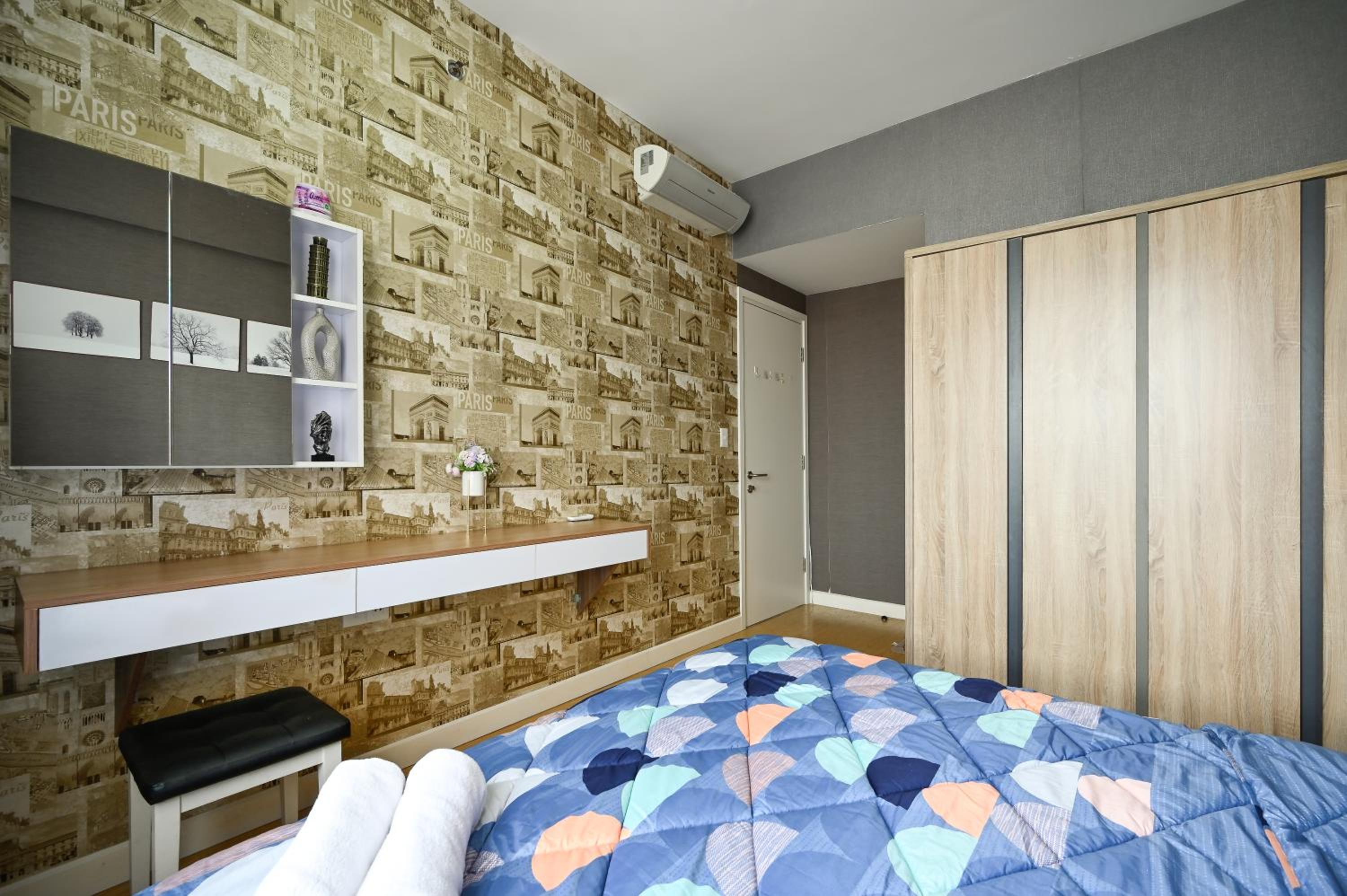 Landmark View 2 bedrooms condo in T1 Masteri Thao Dien, Fully Furnished With Full Amenities