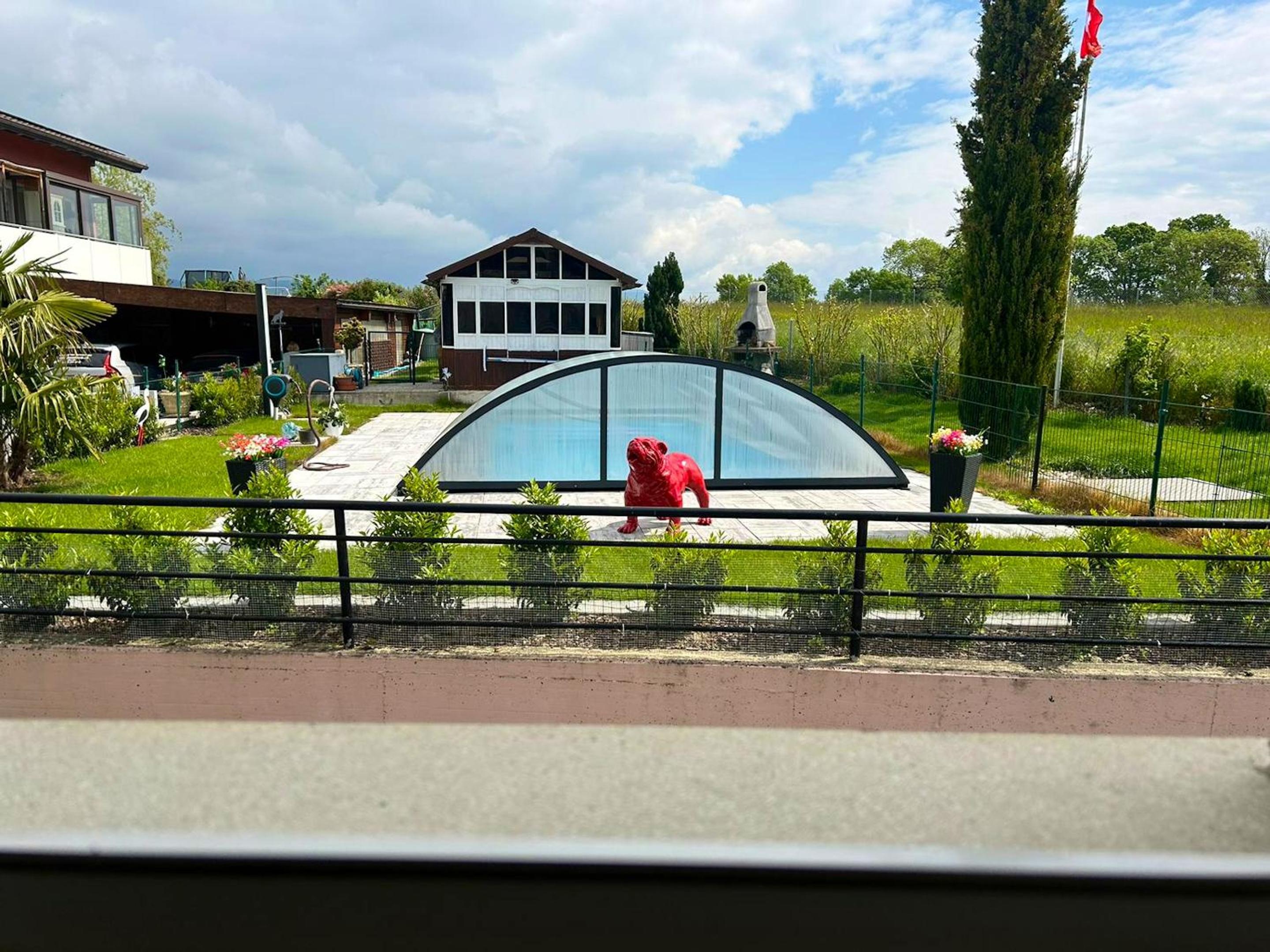 Comfortable studio in Bevaix with mountain view - 30 m² + Spa