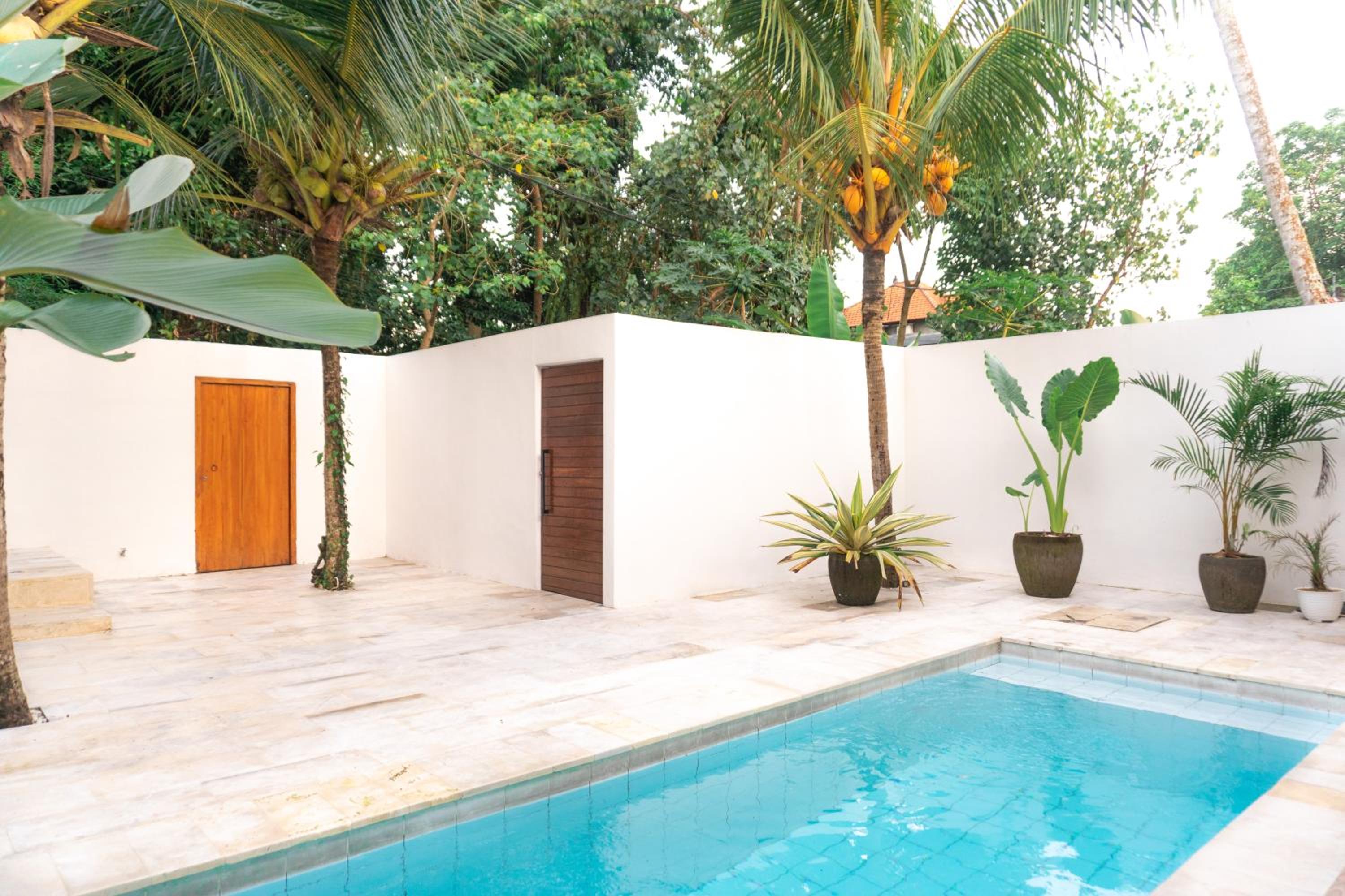 White butterfly Villa, Kitchen & Pool, Quiet Ubud view 5