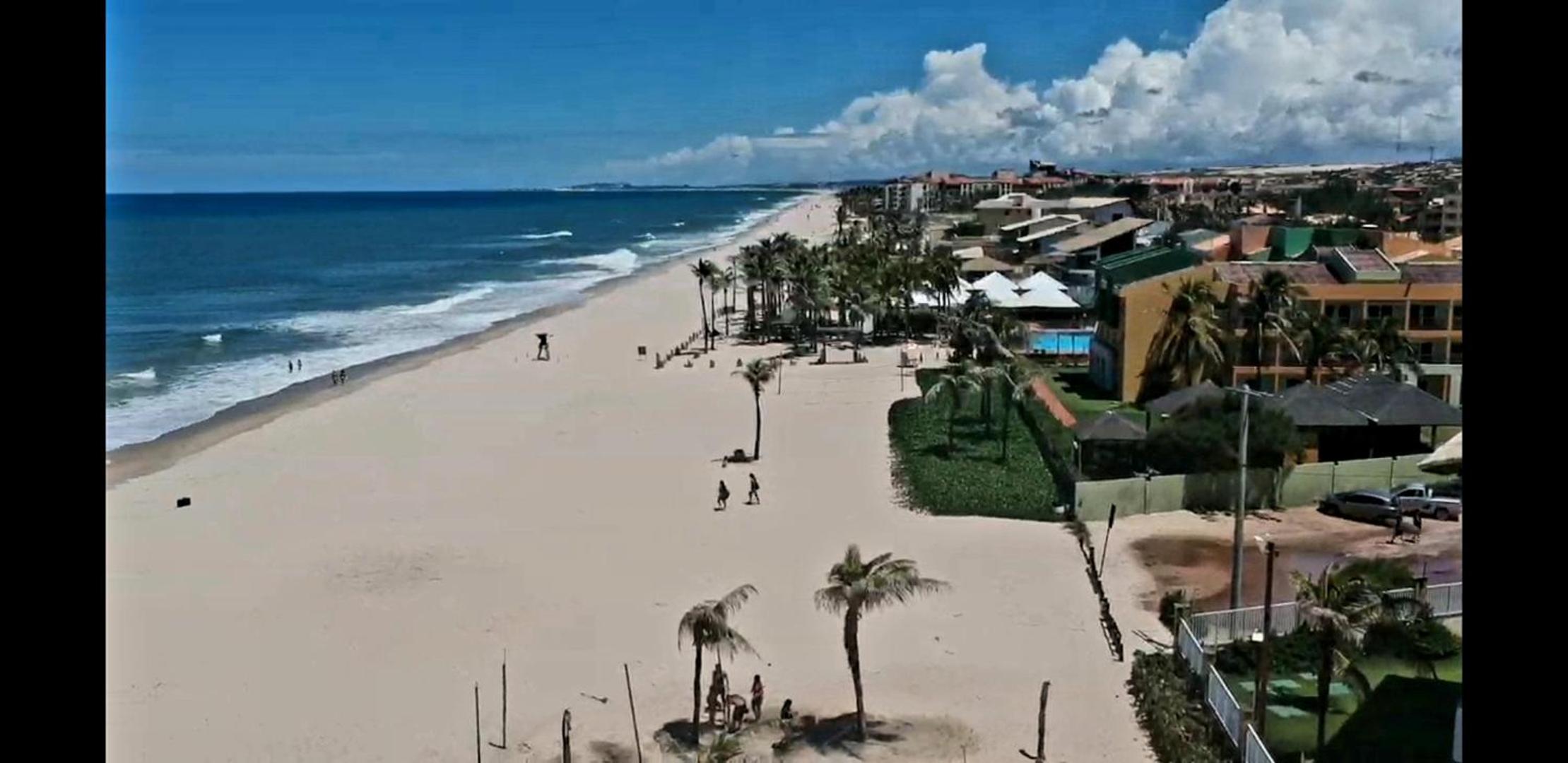 Paraíso das Dunas - Apartamento à beira mar com jacuzzi - Próximo ao Beach Park